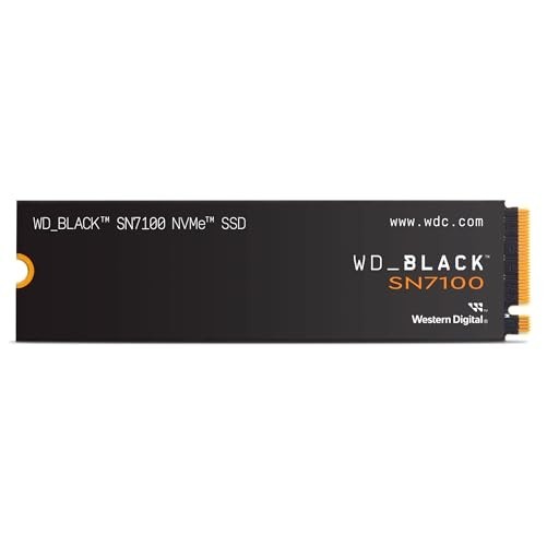 WD_Black SN7100 4TB NVMe Internal SSD Gen4 PCIe, M.2 2280, Up to 7,000 MB/s Read
