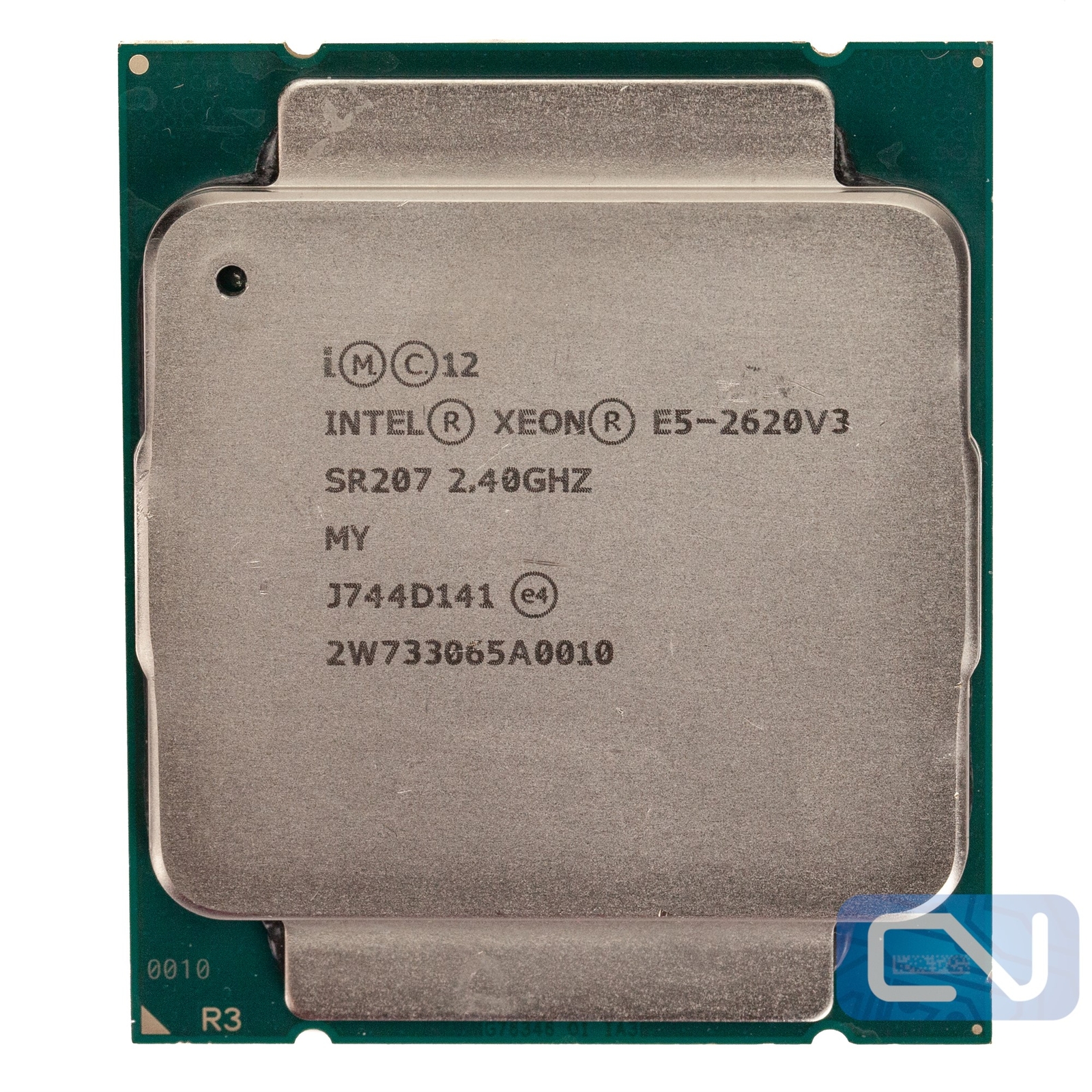 Lot of 2 Intel Xeon E5-2620 v3 2.4 GHz 15MB SR207 LGA 2011-3 CPU Processor