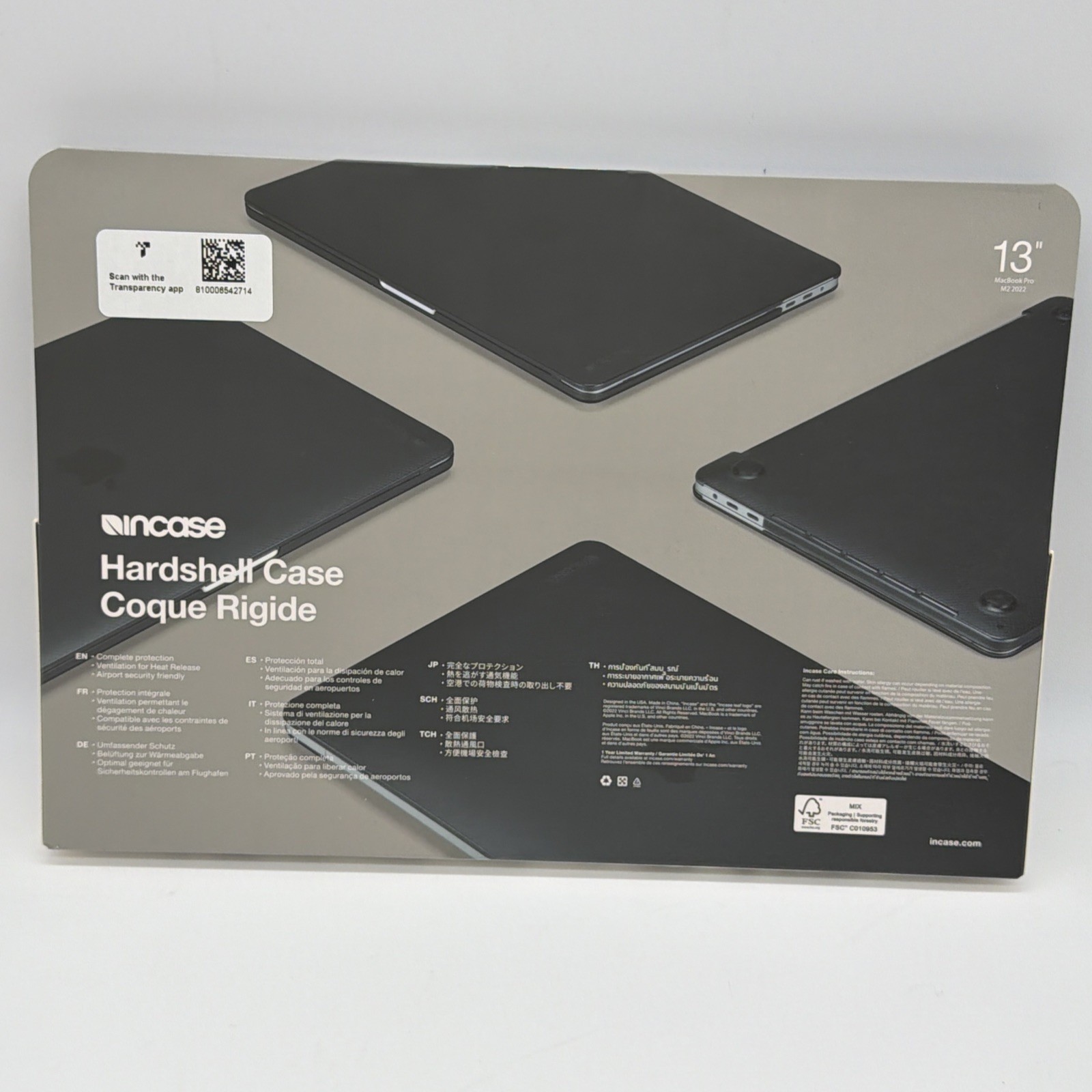 Incase Hardshell Dots 13″ MacBook Pro Case – Black | New INMB200629-BLK