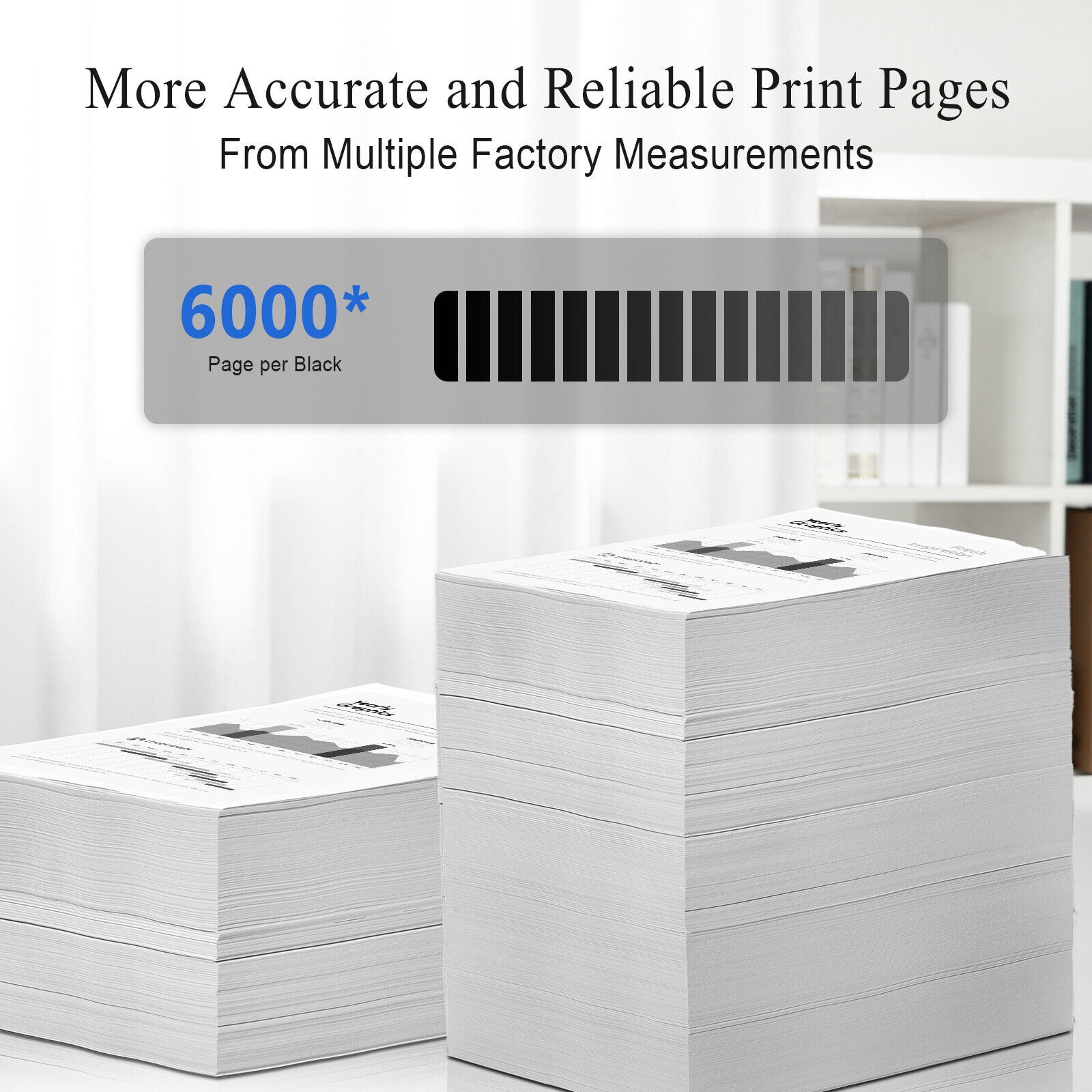 6PK TN1000 Toner Cartridge For Brother Laserjet DCP1510 DCP1510R MFC1810R HL1110