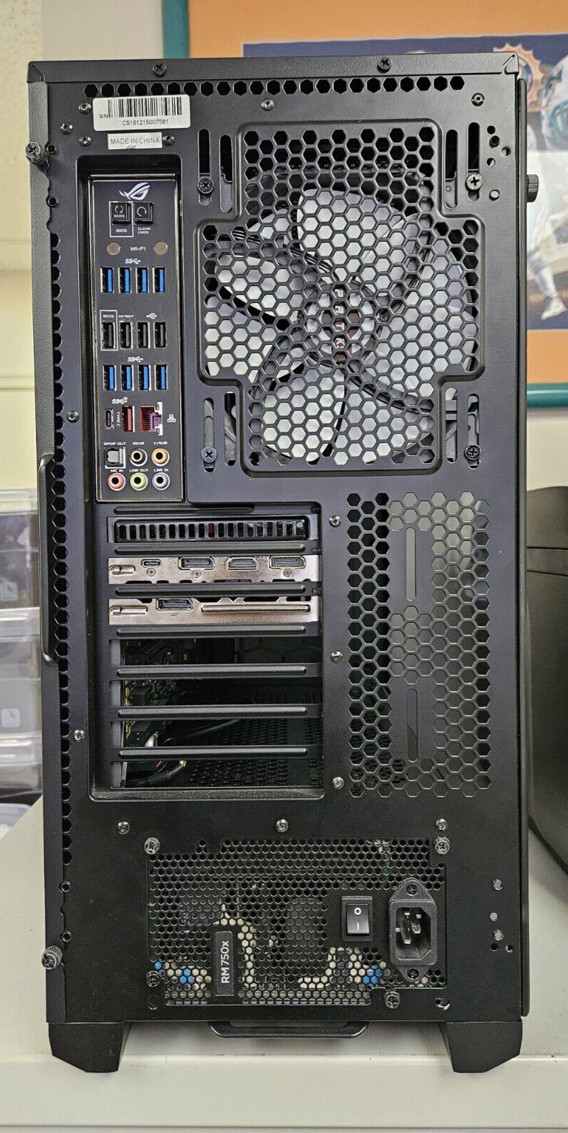 Gaming PC Computer Ryzen 5 3600 EVGA RTX 2080 Super Black 16gb Memory 1tb SSD