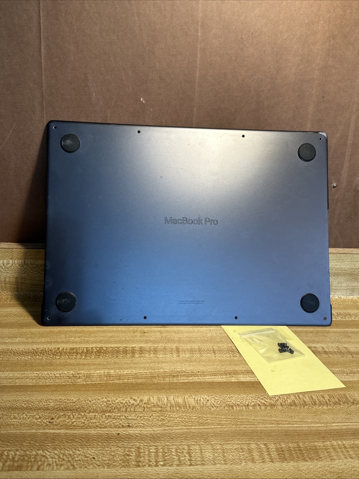 2023 MACBOOK PRO 14.2 M3 A2992, Bottom. BLACK