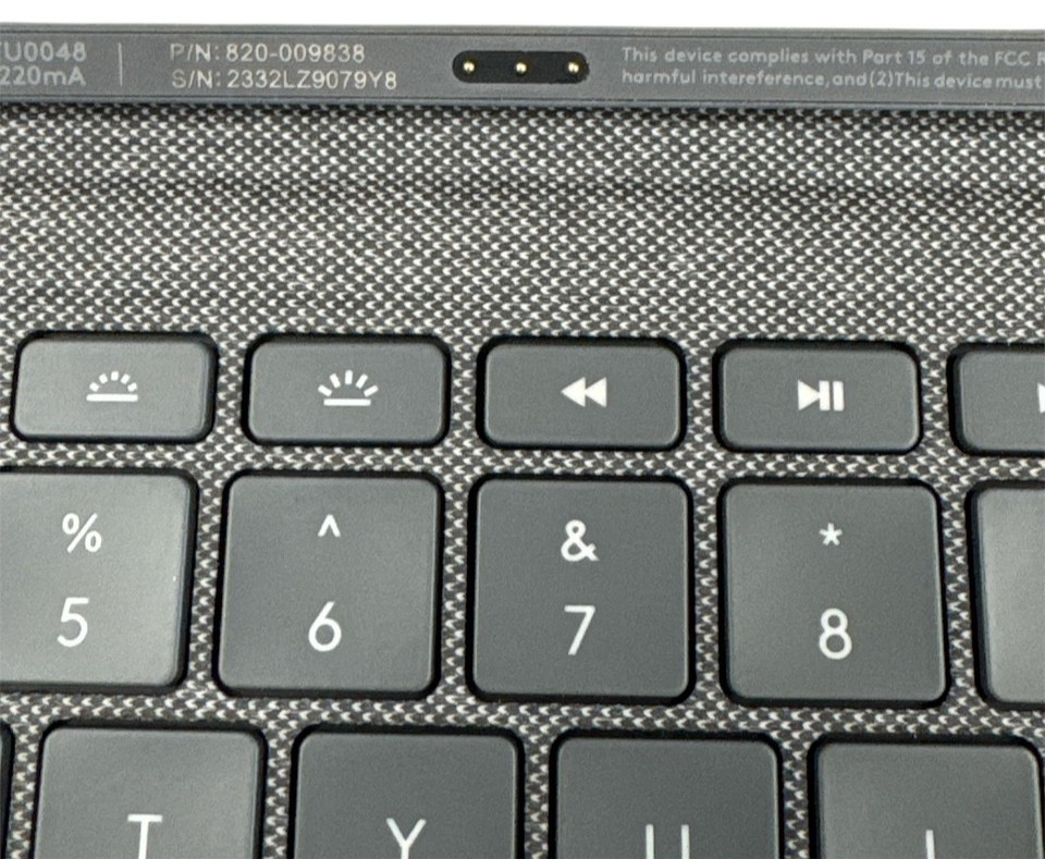Logitech Combo Touch Backlit Keyboard for iPad, iPad AIR & iPad Pro Models