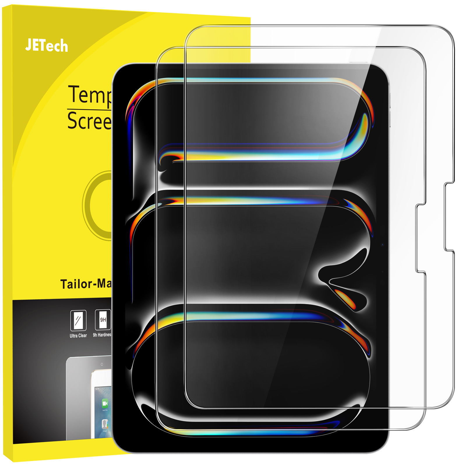 Screen Protector for iPad Pro 11/13-Inch M4 and iPad Air 11/13-Inch M2 (2024)