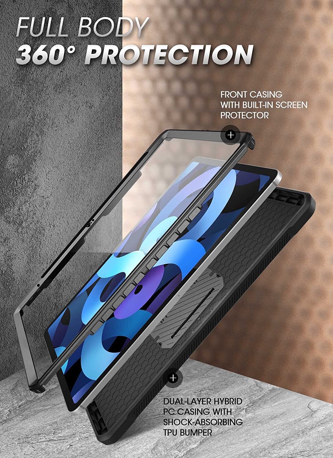 SUPCASE For iPad 10th Generation 10.9 inch 2022 Release New Case Stand Cover