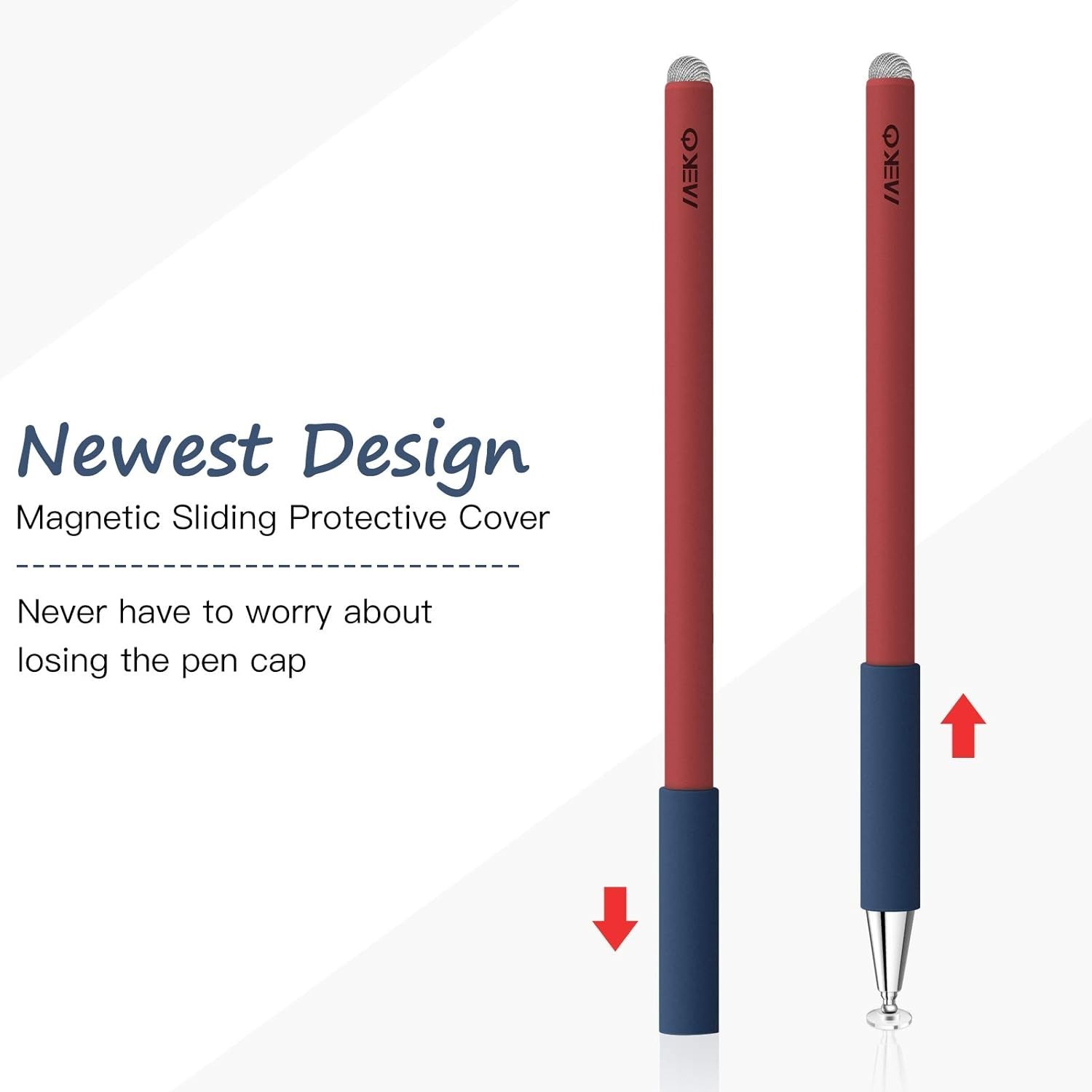 Touch pen iPad iPhone Android MEKO stylus pen smartphone two tablet and iphone