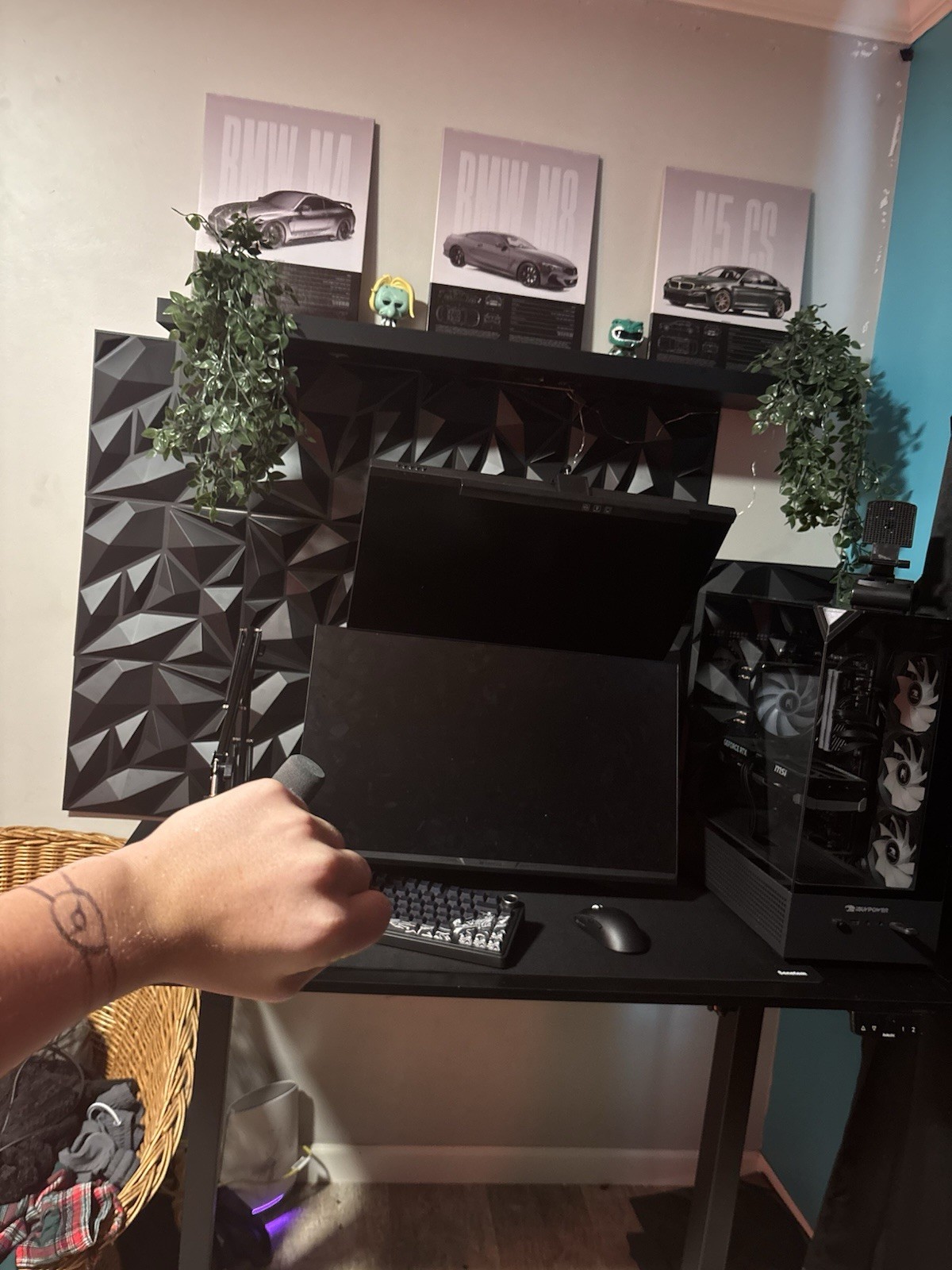 MSI Gaming Tower Desktop RGB Black, Core Ultra 7 265F, 32GB DDR5, RTX 5070