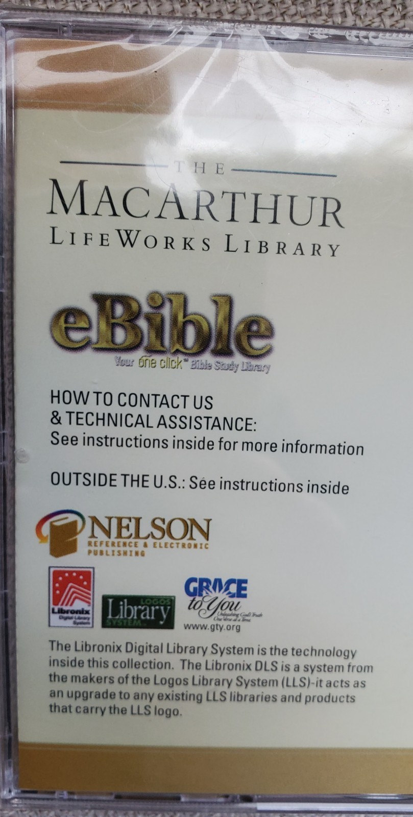 The Macarthur Lifeworks Library 2003 CD-ROM by John Macarthur / Thomas Nelson