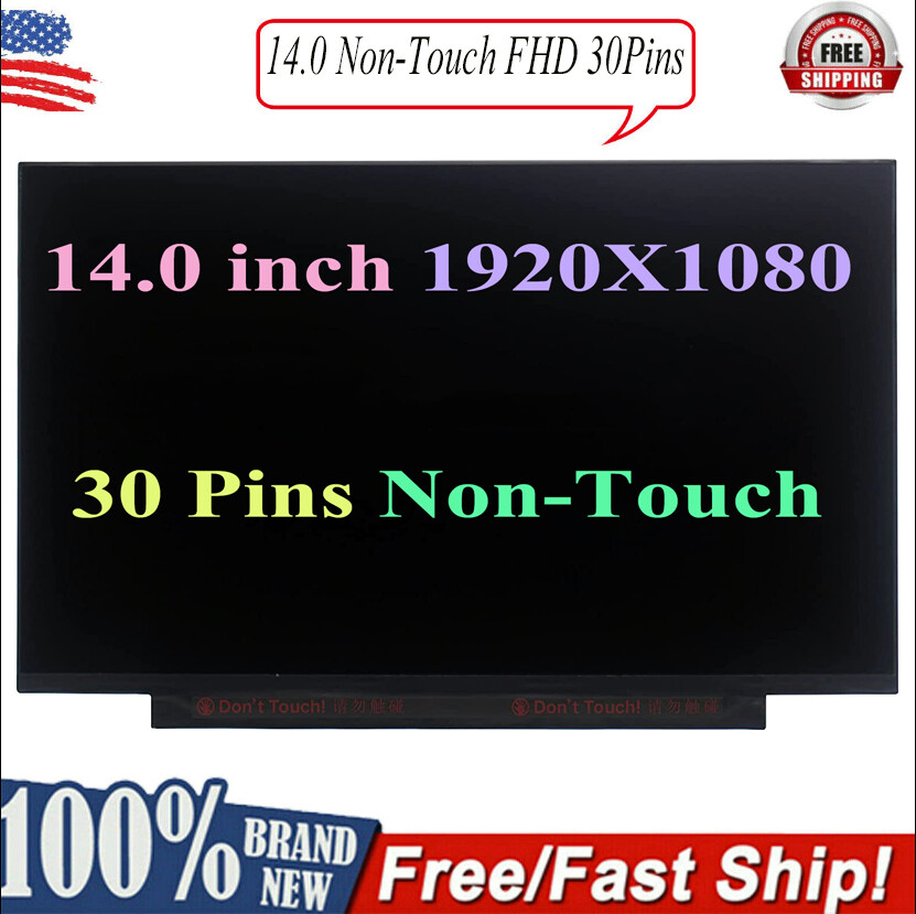 14″ HP Elitebook 840 G5, 745 G5, 745 G6, 840 G6 Replacement LCD Screen Display .