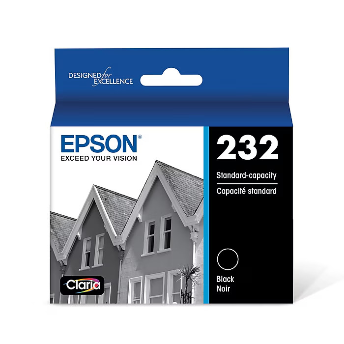 Genuine Epson 232XL / 232 Black Ink Cartridges XP-4200 XP-4205 WF-2930 WF-2950