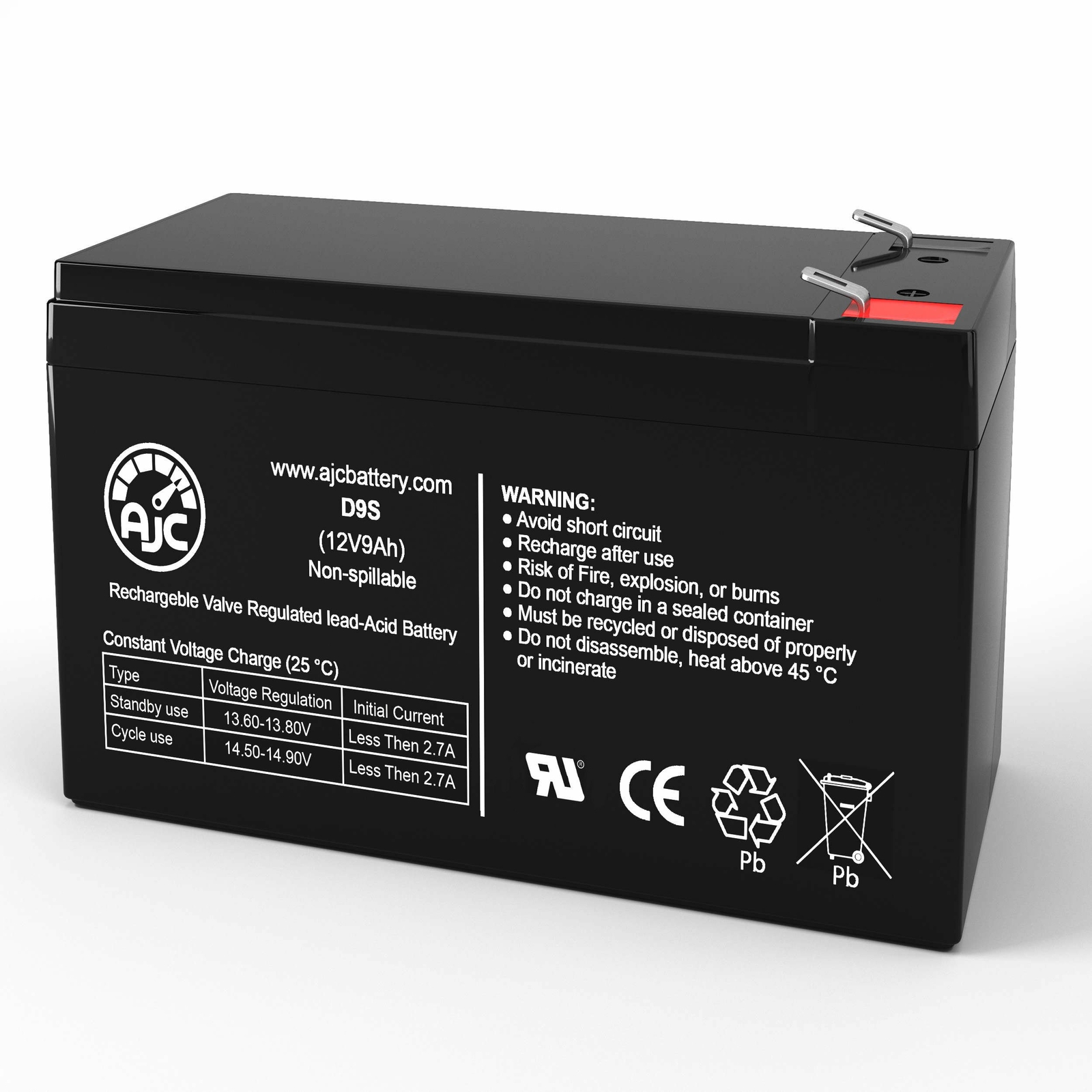 Eaton Powerware PW5115 1000 USB 12V 9Ah UPS Replacement Battery