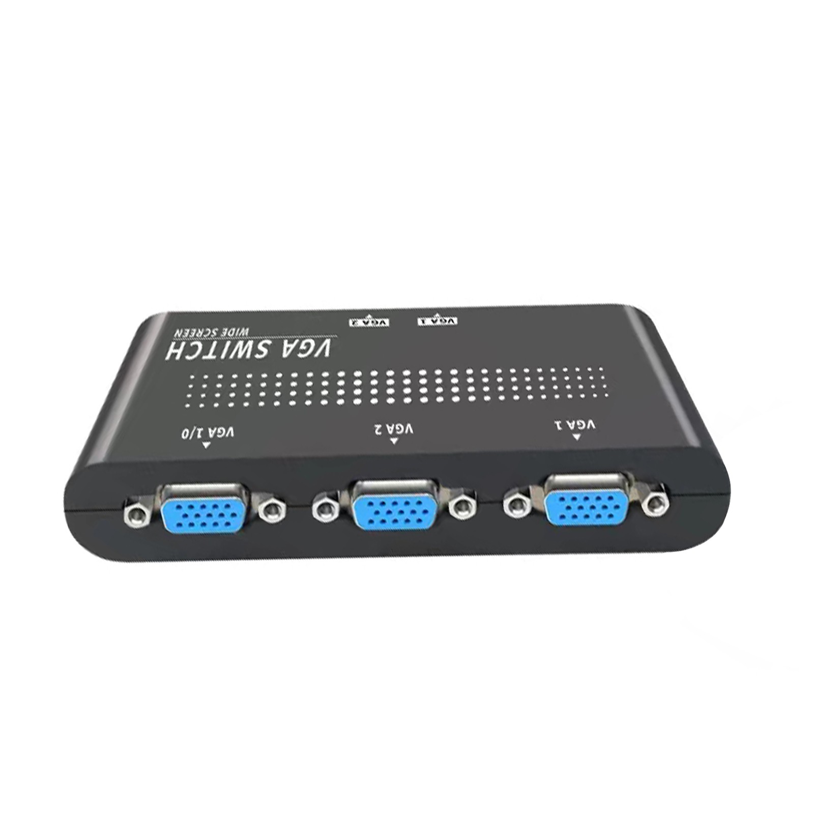 Dual Port VGA SVGA Monitor Sharing Switch Convertor For LCD PC Display Screen C