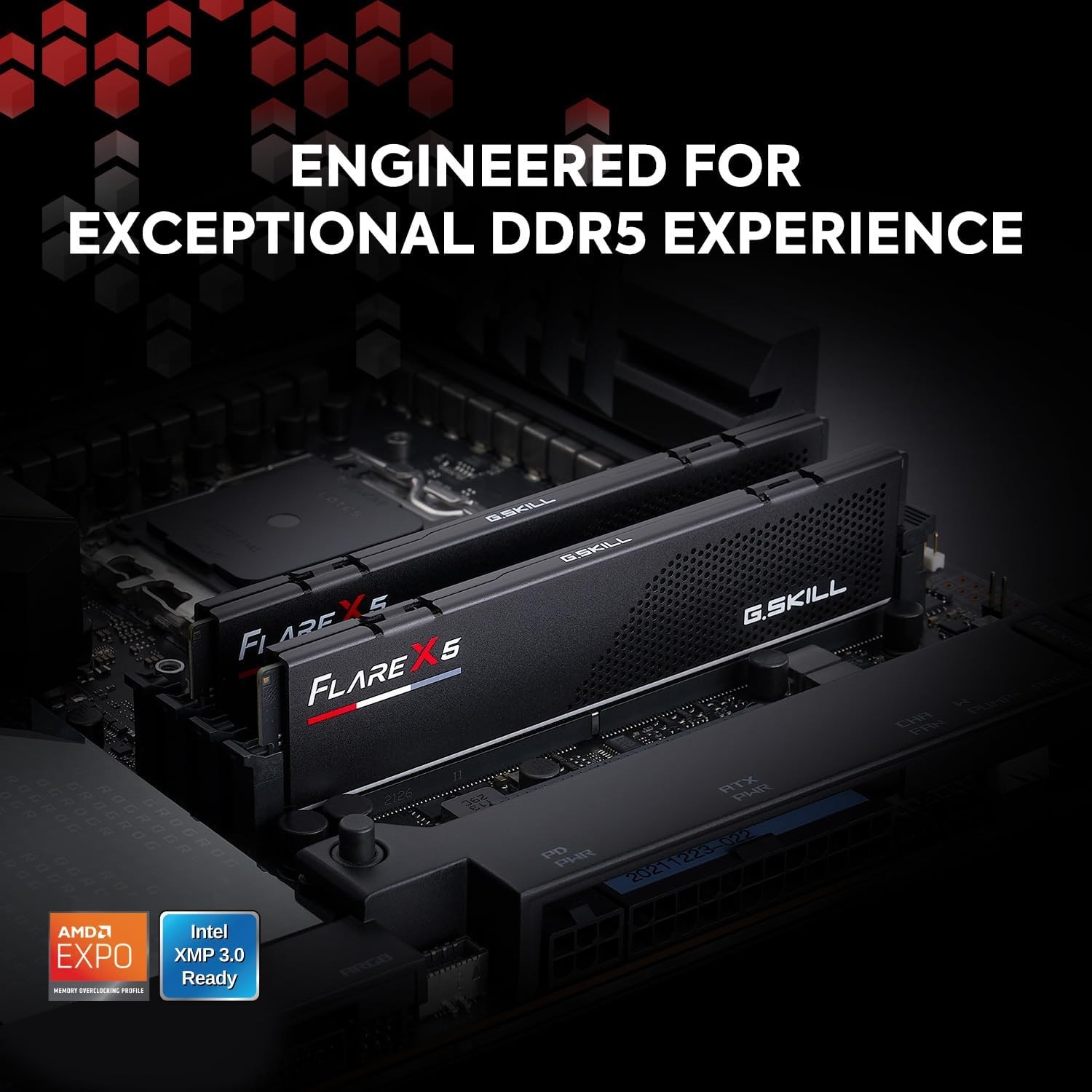 G.SKILL Flare X5 32GB (2x16GB) DDR5 6000 CL36 AMD EXPO RAM