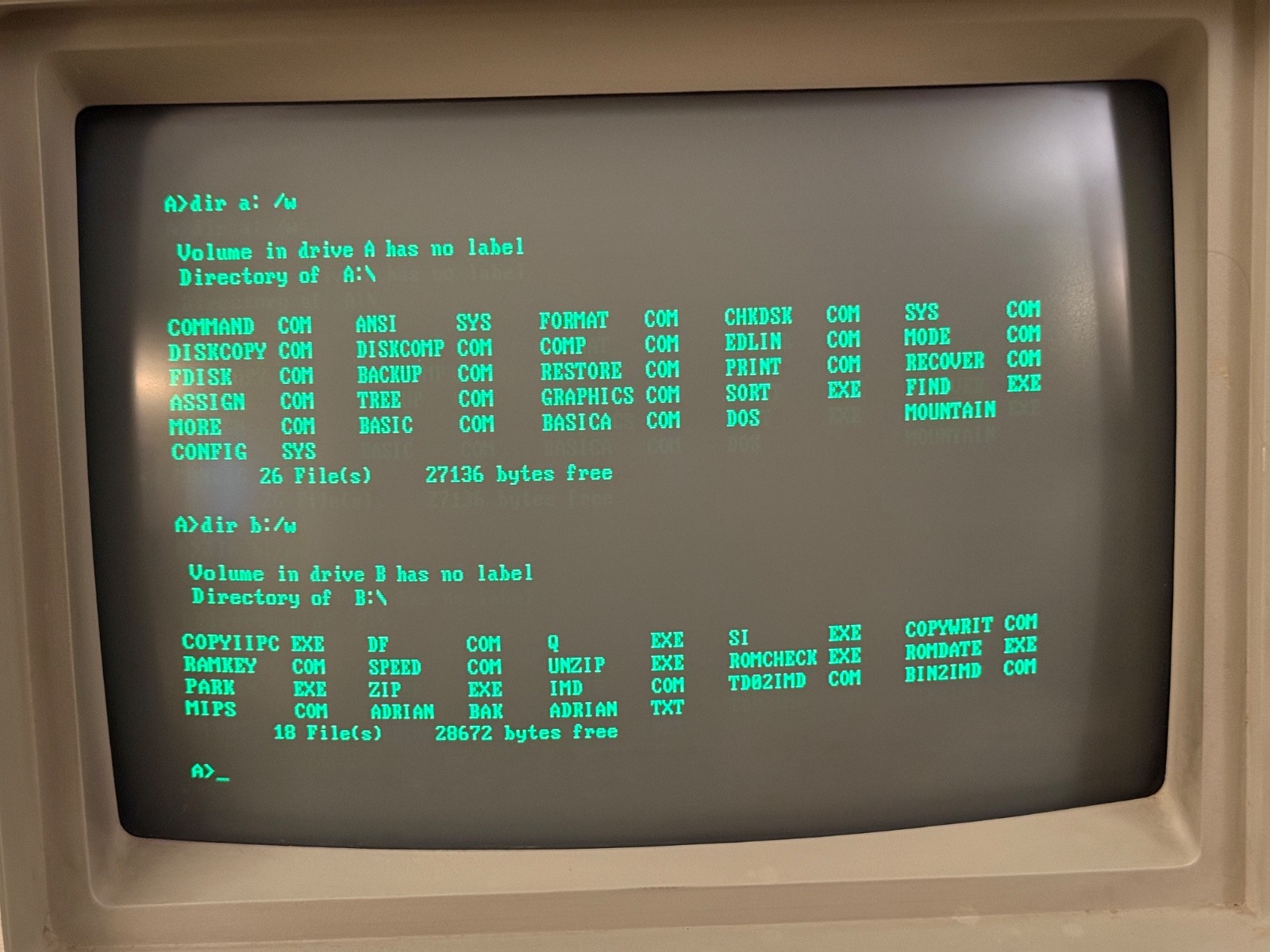 Vintage IBM 5150 Computer – 640KB – 20MB HDD – Excellent Working!