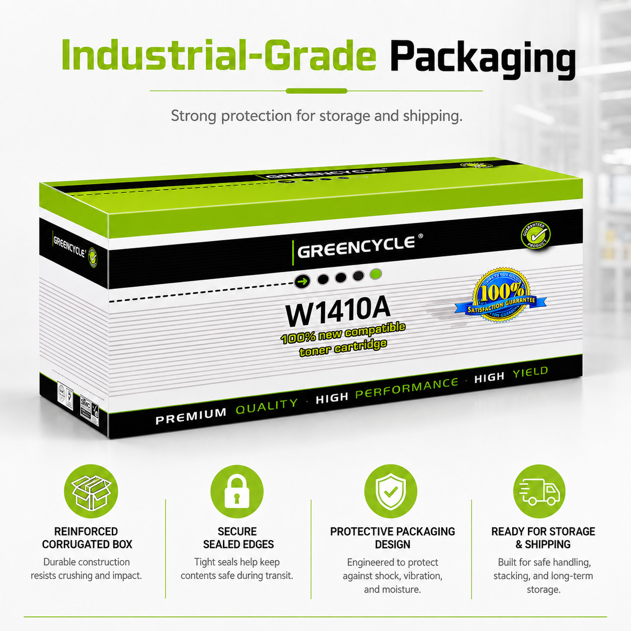 141A W1410A Toner Cartridge with chip GREENCYCLE for HP LaserJet MFP M140w M139w