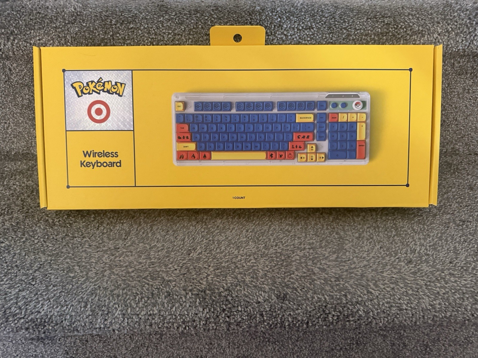 Target x Pokemon Wireless Keyboard Limited Edition 30th Anniversary Sealed