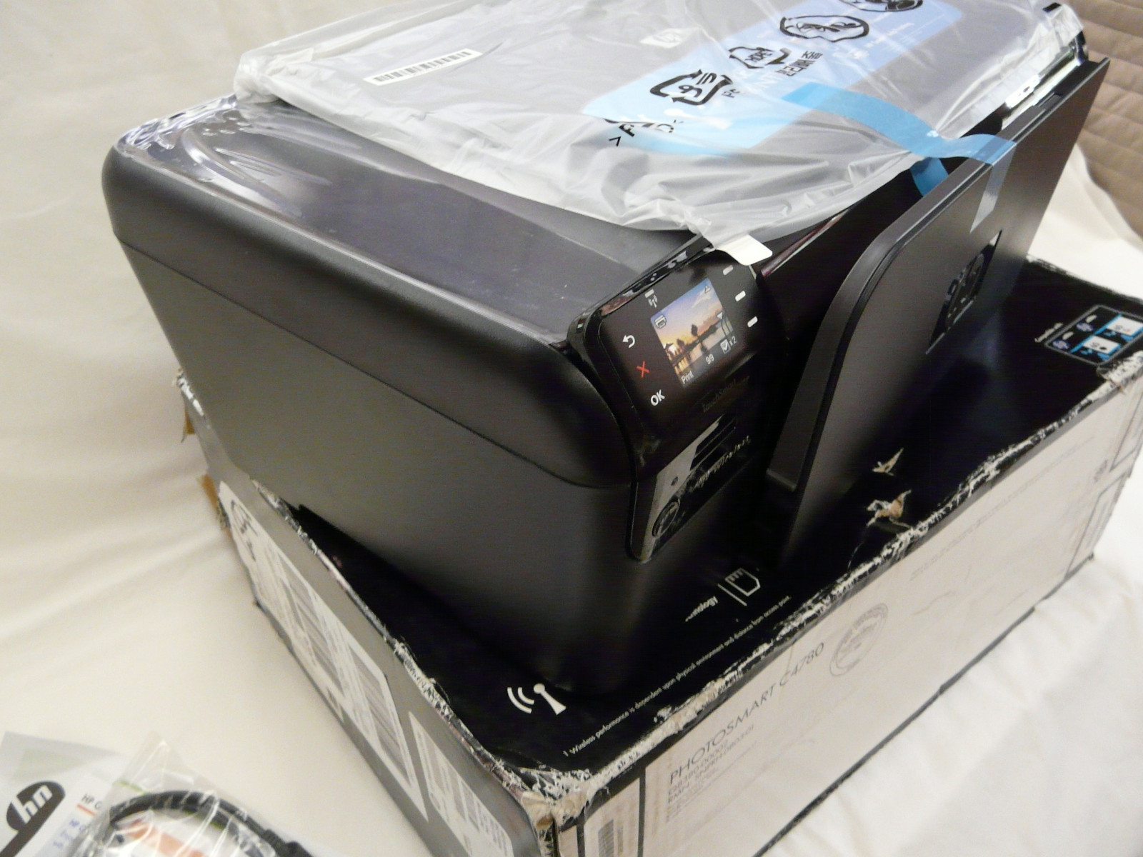 HP Photosmart C4780, New Replacement Printer -No Power Cord or Ink, Q830A