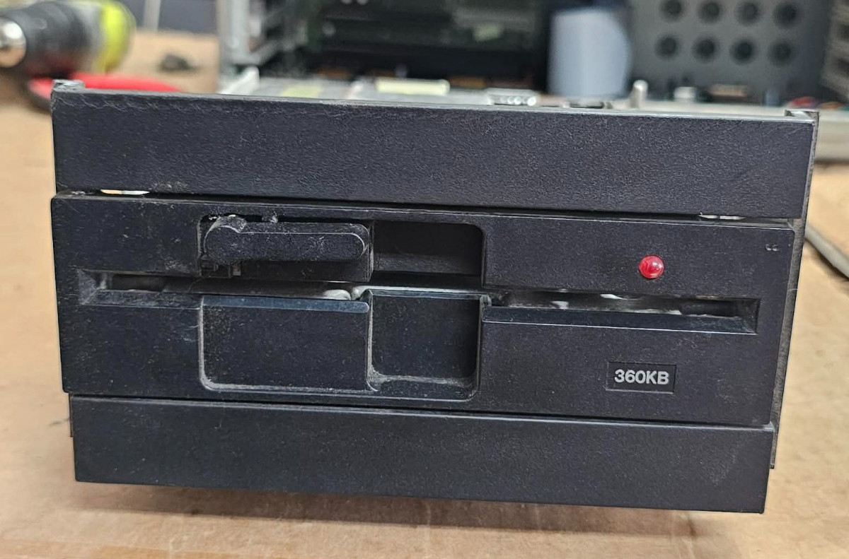 NOS Vintage Retro DOS 360KB Panasonic JU-455-6 Floppy Drive 5.25″ From Wang PC