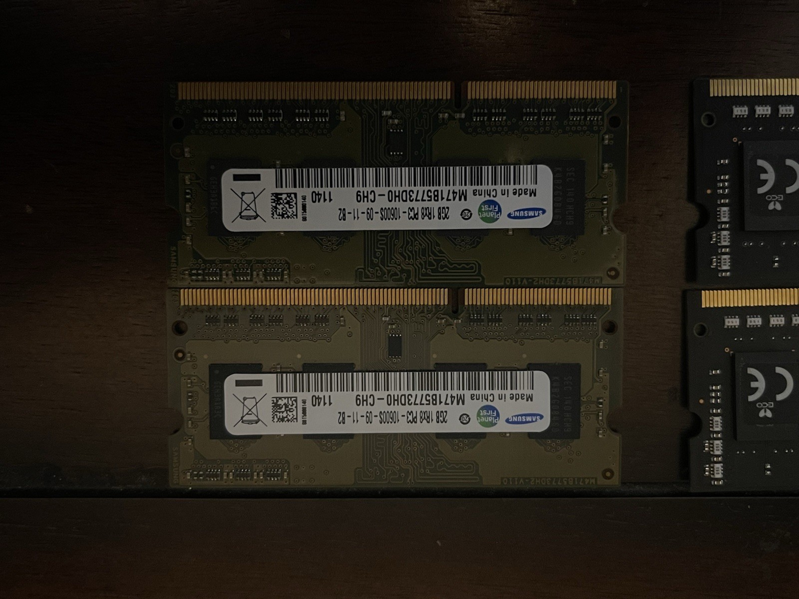 Lot of 12 DDR3 Memory Chips Various Brands Models Speeds. See Description & Pics