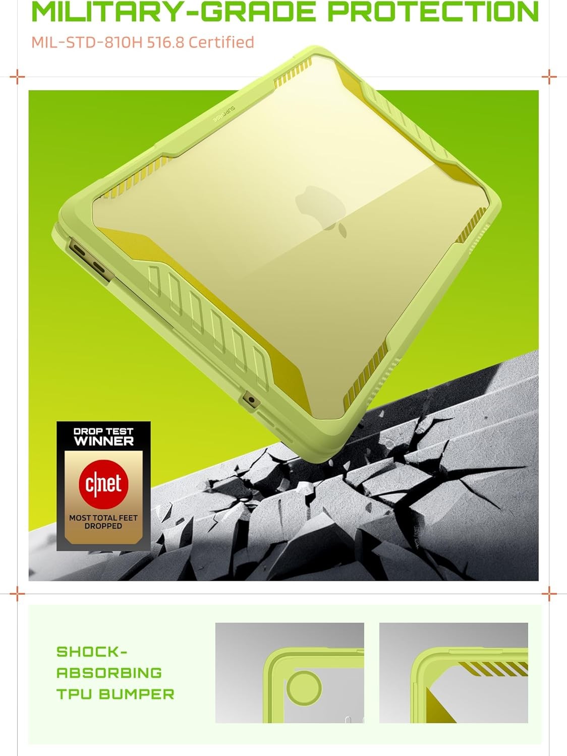 SUPCASE for MacBook Neo Case 13 Inch 2026 Dual Layer Heavy Duty Rugged Cover US