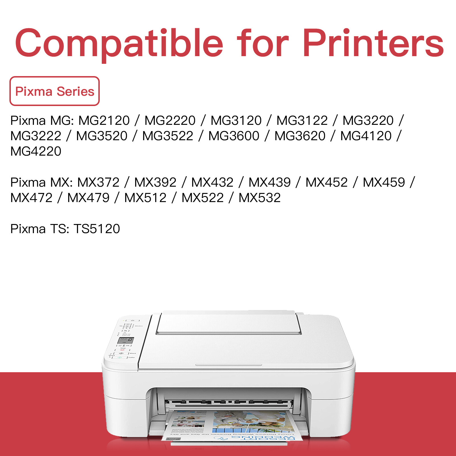 PG-240XL CL-241XL Ink Cartridge for Canon PIXMA MG2220 MG3600 MG2120 MG3620 Set