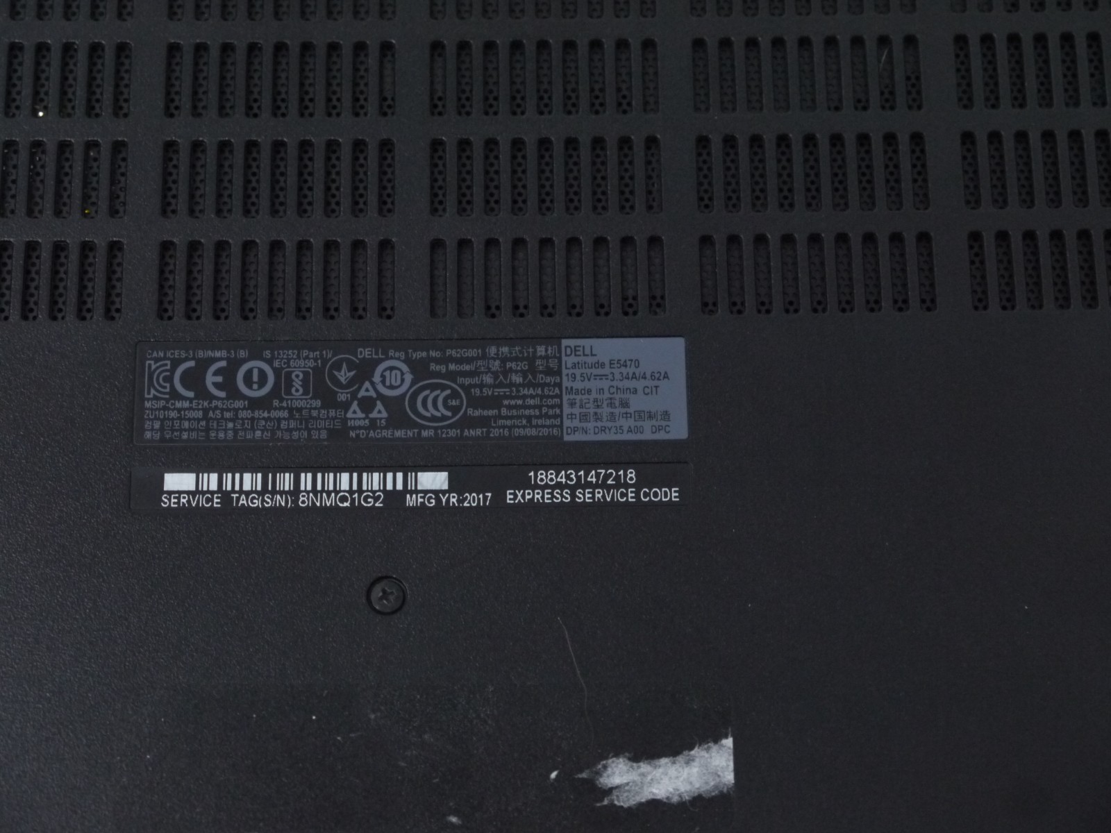 Dell Latitude E5470 14″ Laptop – Core i5-6300U / 32GB Ram / 500GB HDD / Win11Pro