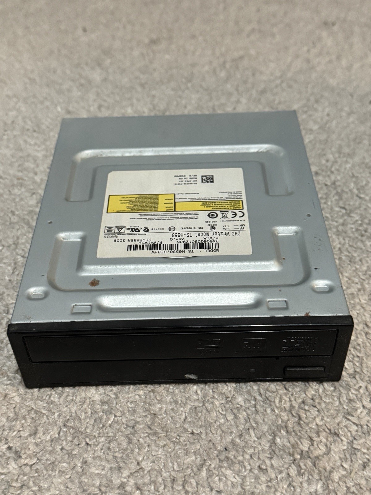 Dell D5PV2 DVD±RW Dual Layer SATA 5.25″ Black Optical Drive ODD TS-H653 TS-H653G