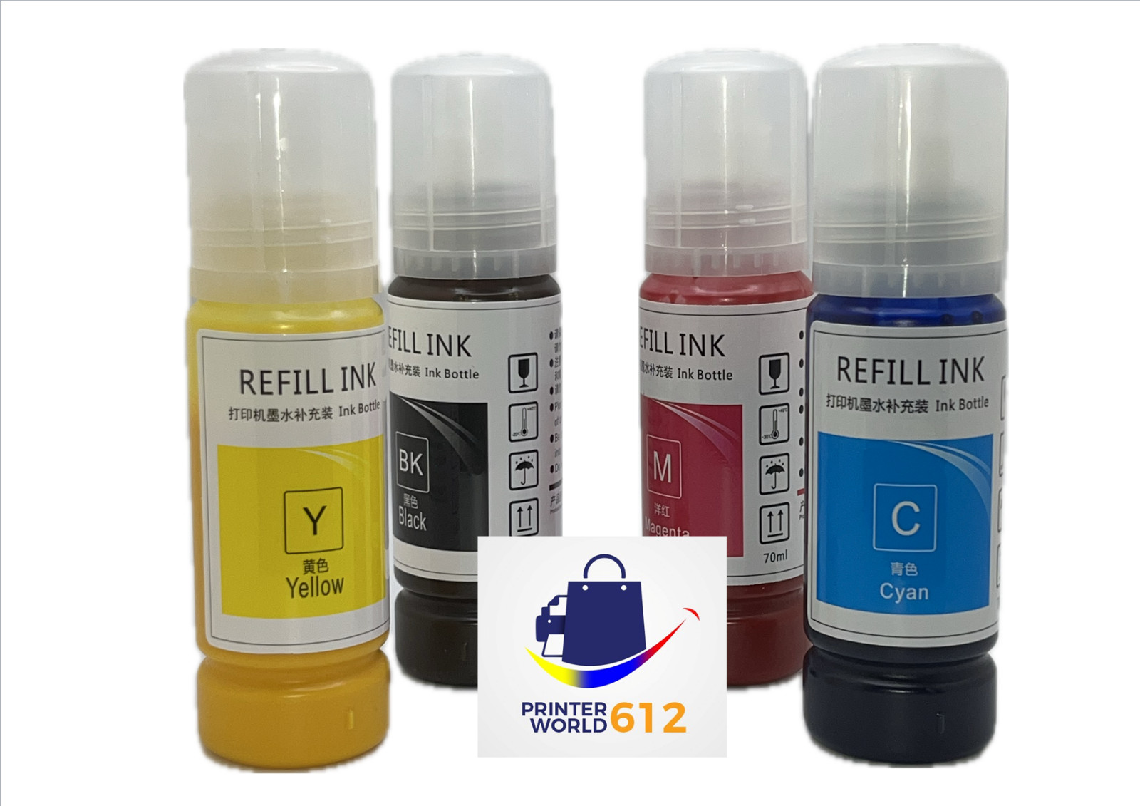 Sublimation Ink Fit for Epson printers EcoTank 502 ET2850 2700 3760 4760 ST-2000