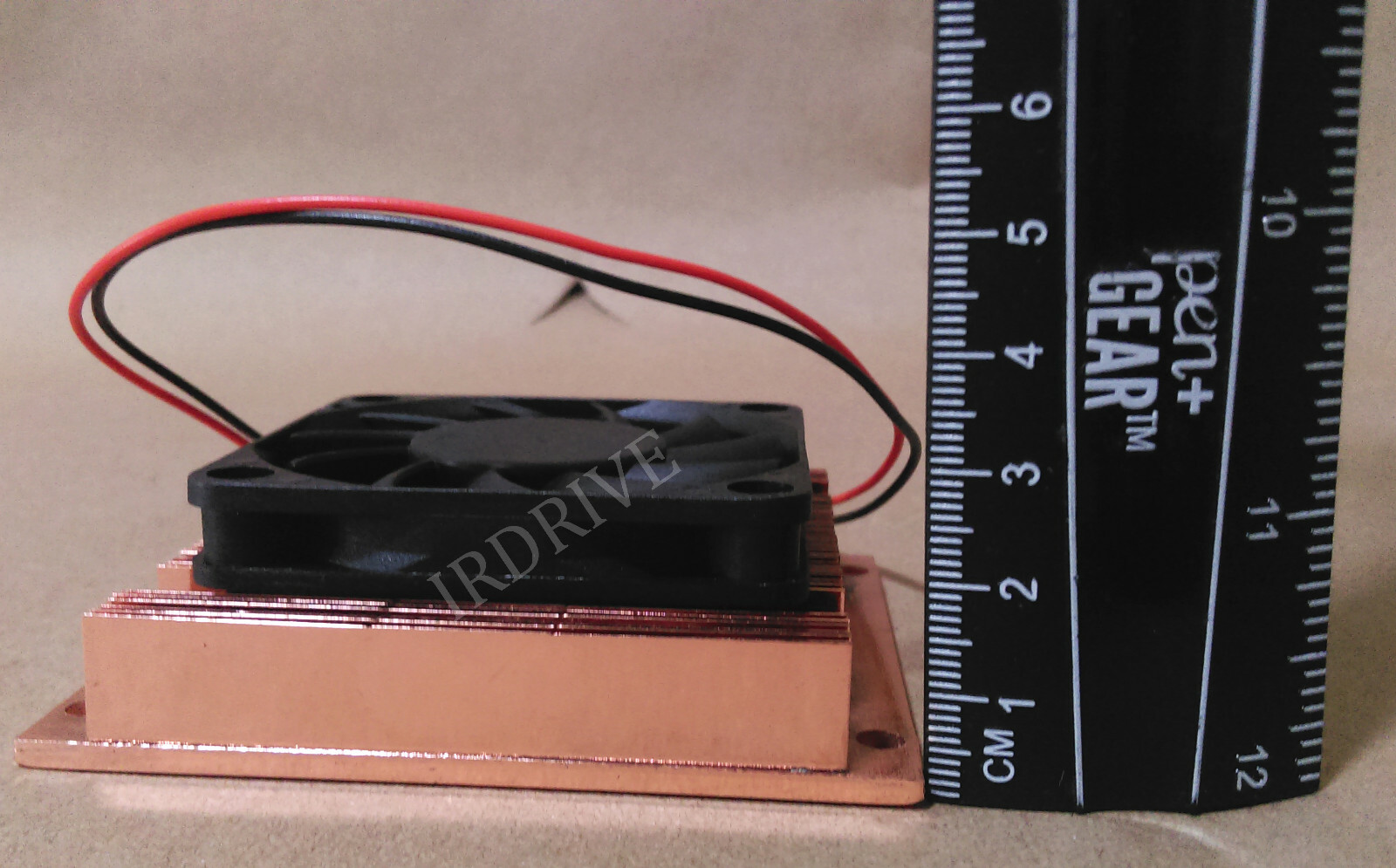 EverCool Low Profile 1U/2U Intel P4 Socket 478 Server Copper Heatsink CPU Cooler