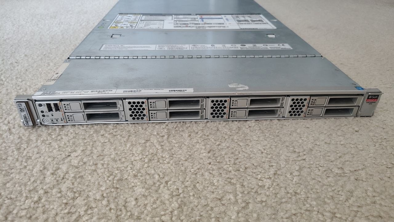 Sun Oracle X4-2 Server 2xXeon E5-2697 v2 2.70GHz, 128Gb RAM, 2x146GB HDD TESTED!