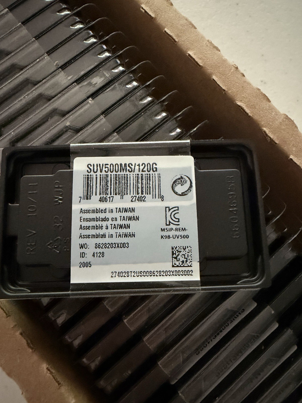 Kingston UV500 120GB mSATA Internal SSD SED 520/320MB/s SUV500MS/120G