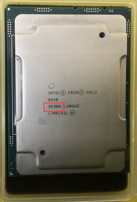 UCS-CPU-6148 Intel Xeon Gold 6148 20 Core 2.40GHz CPU with HeatSink 46 Available