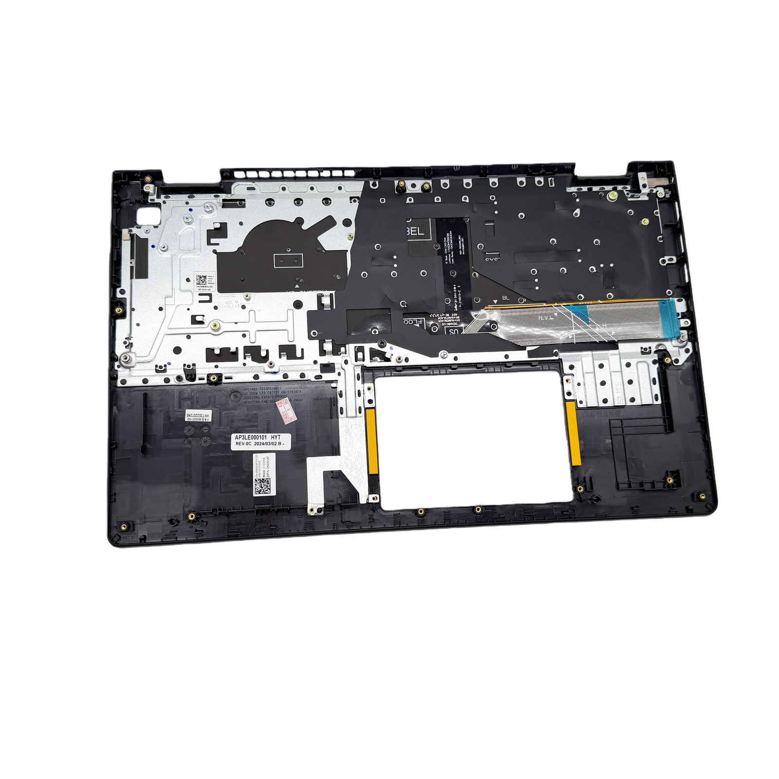 NEW For Dell Inspiron 15 3510 3511 3515 3520 Palmrest/ Backlit Keyboard 15.6 US
