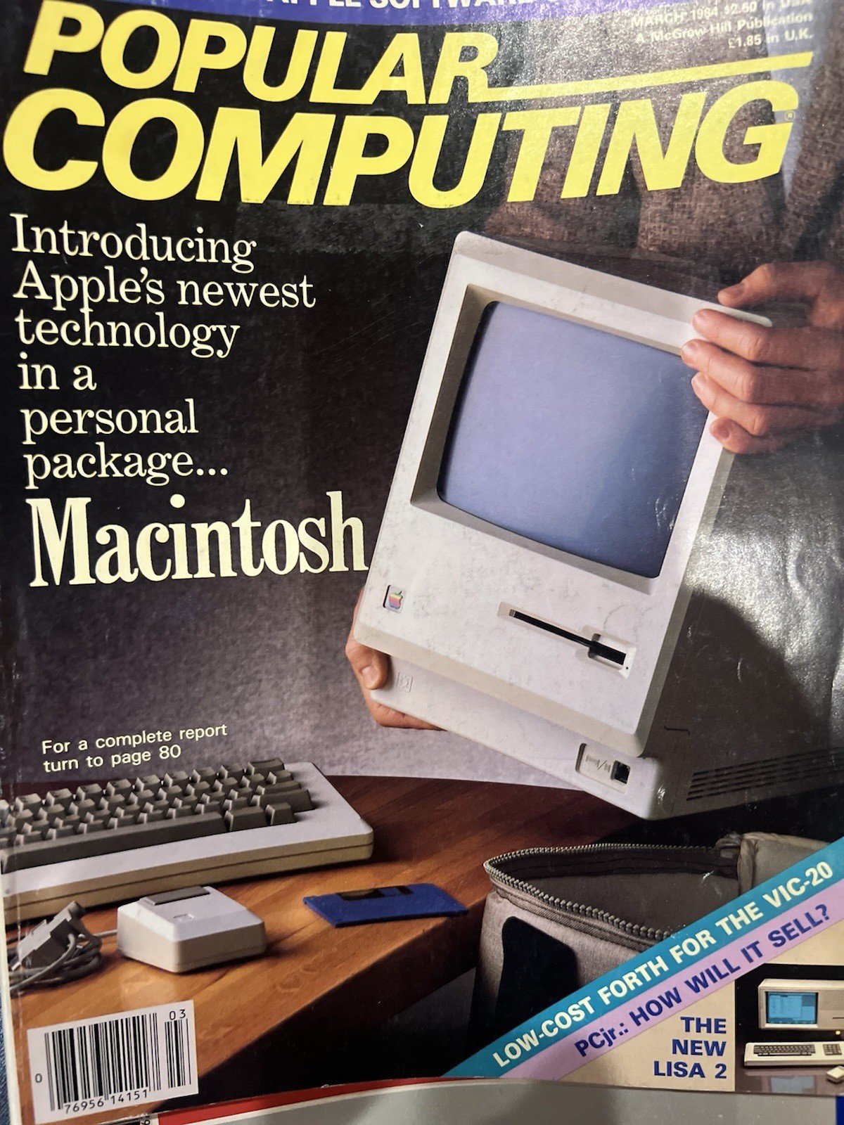 LOT Apple Computer 1980s Macworld Steve Jobs ‘84 Buyer Guide Marketing MediaREAD