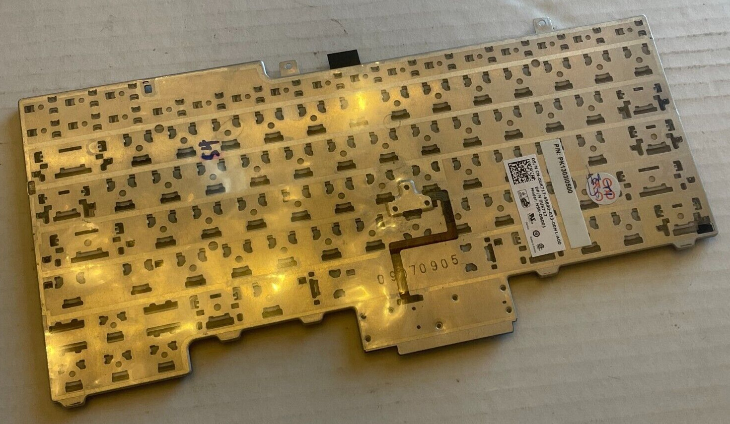 DELL LATITUDE E6400, E5500, E6500 OEM US BLACK KEYBOARD, UK717