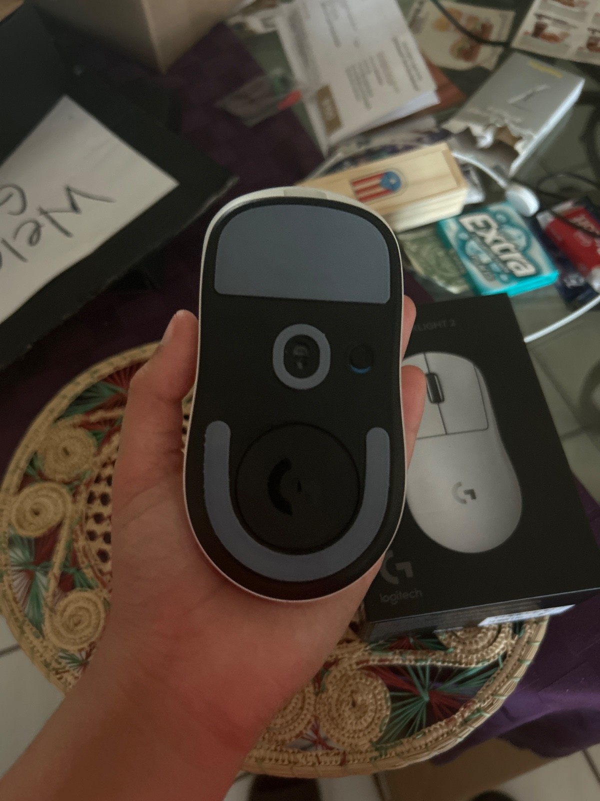Logitech G PRO X Superlight 2 Wireless Gaming Mouse – White