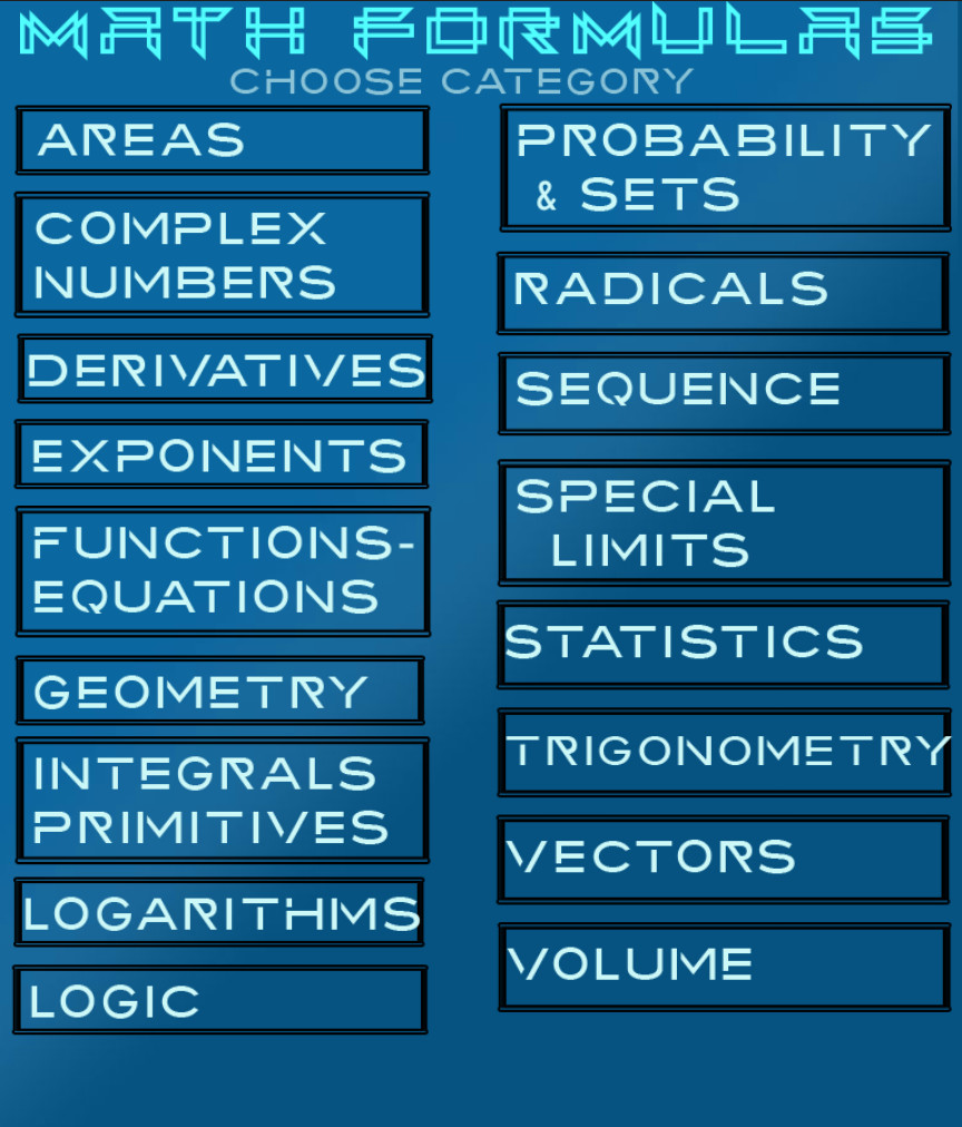 Mathematical Formulas and Equations (Windows or Mac)