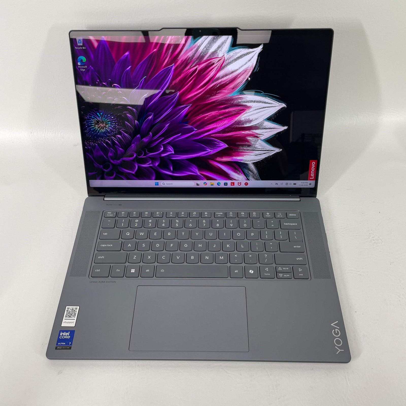 Lenovo Yoga Slim 7i 9596U3V3L 14″ Core Ultra 7 285V 2.2GHz 32GB RAM 1TB SSD