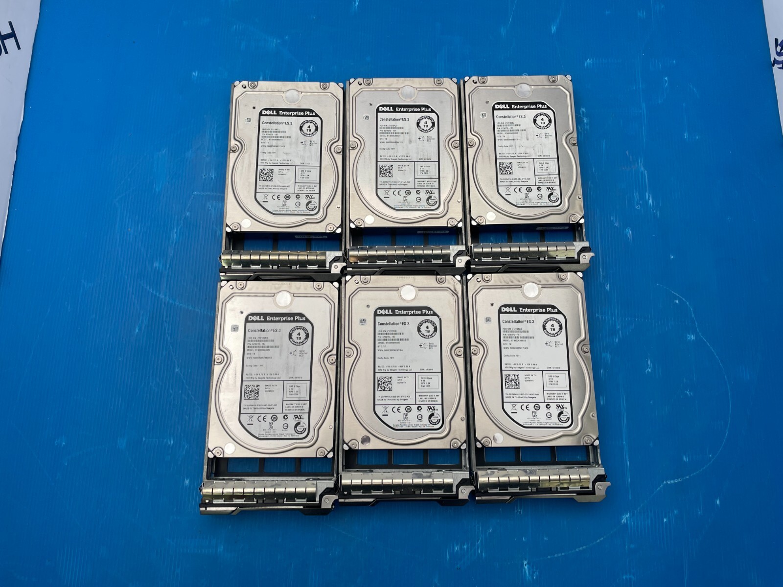 DRMYH 0DRMYH Dell ENTERPRISE 4TB 7.2K 6Gbps 128MB Cache 3.5″ SAS Hard Drive 6x