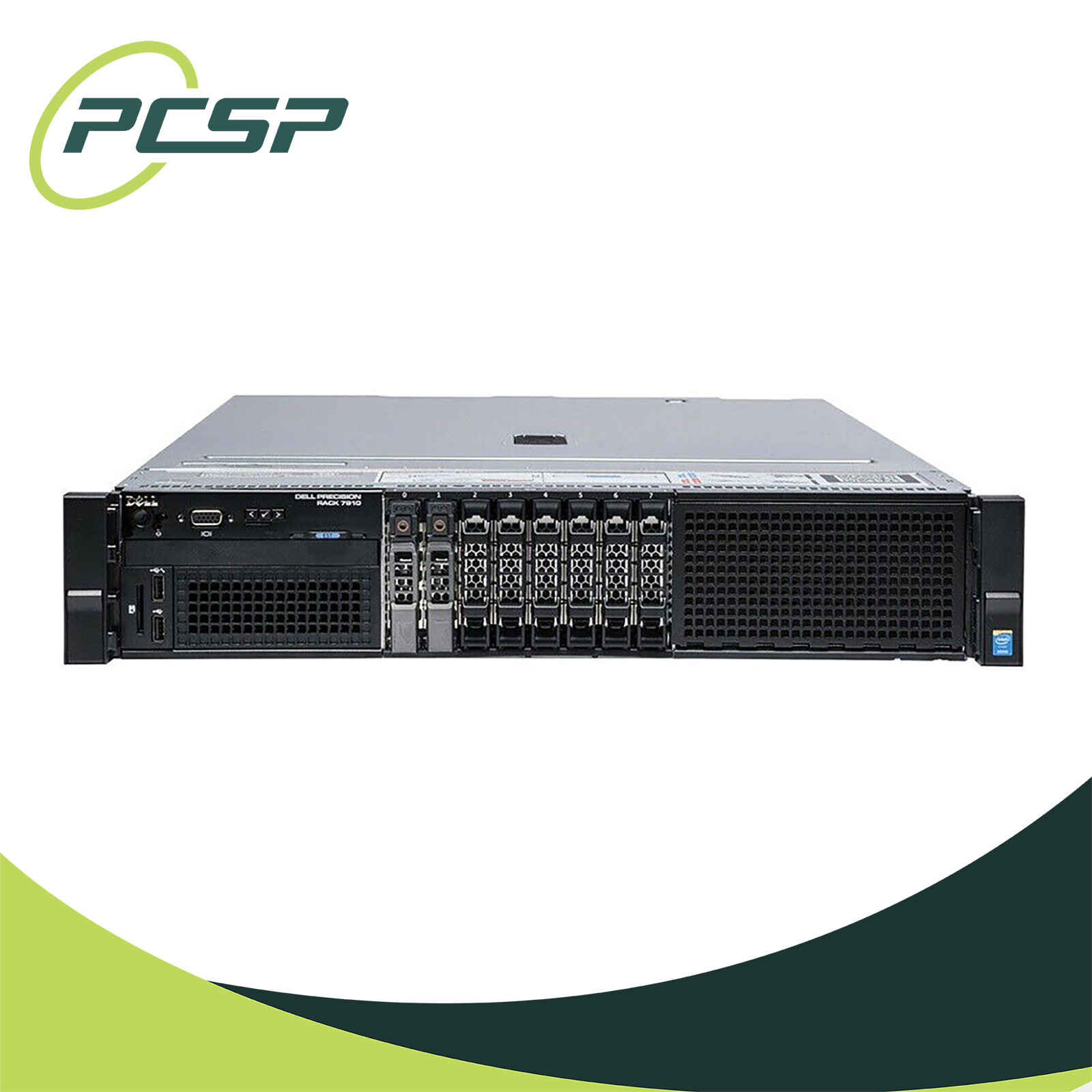 Dell Precision R7910 Rack Workstation 2x E5-2680 v4 64GB K620 i350 8x Trays