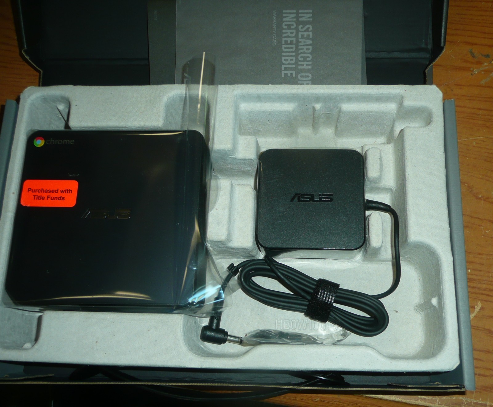 Asus ChromeBox CN60 i3 Mini Computer ChromeOS – New in Box