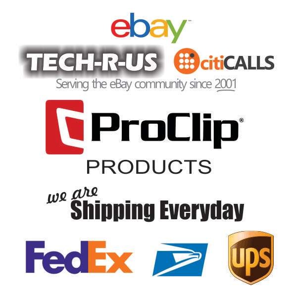 ProClip USA 216239 Small Universal Scanner Holder Fits up to 3.26 W x 4.88 H x