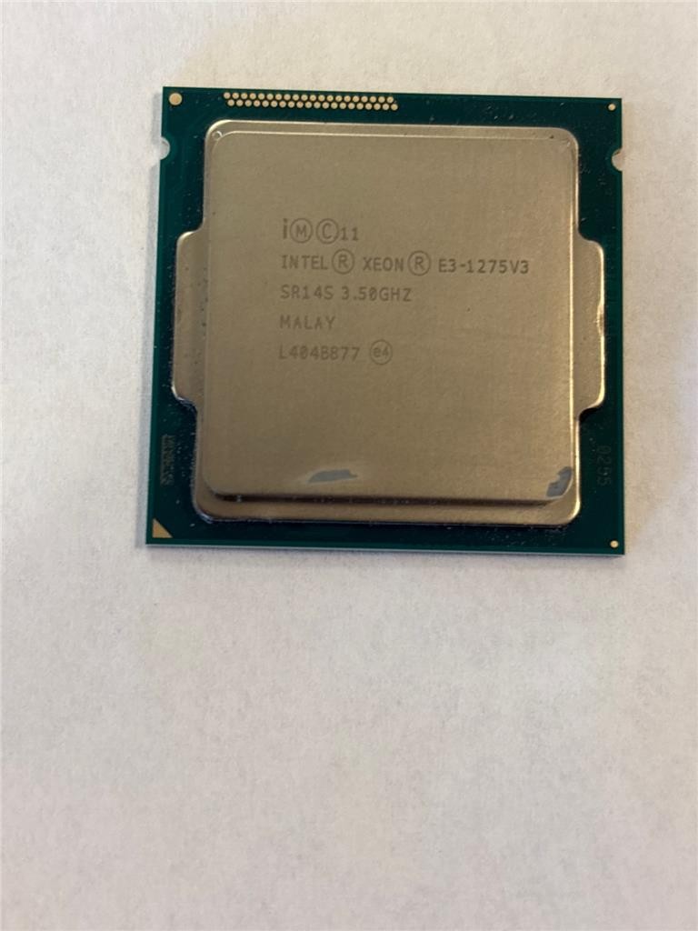 Intel XEON E3-1275V3 SR14s 3.50GHZ Malay L404B877 QUAD Core