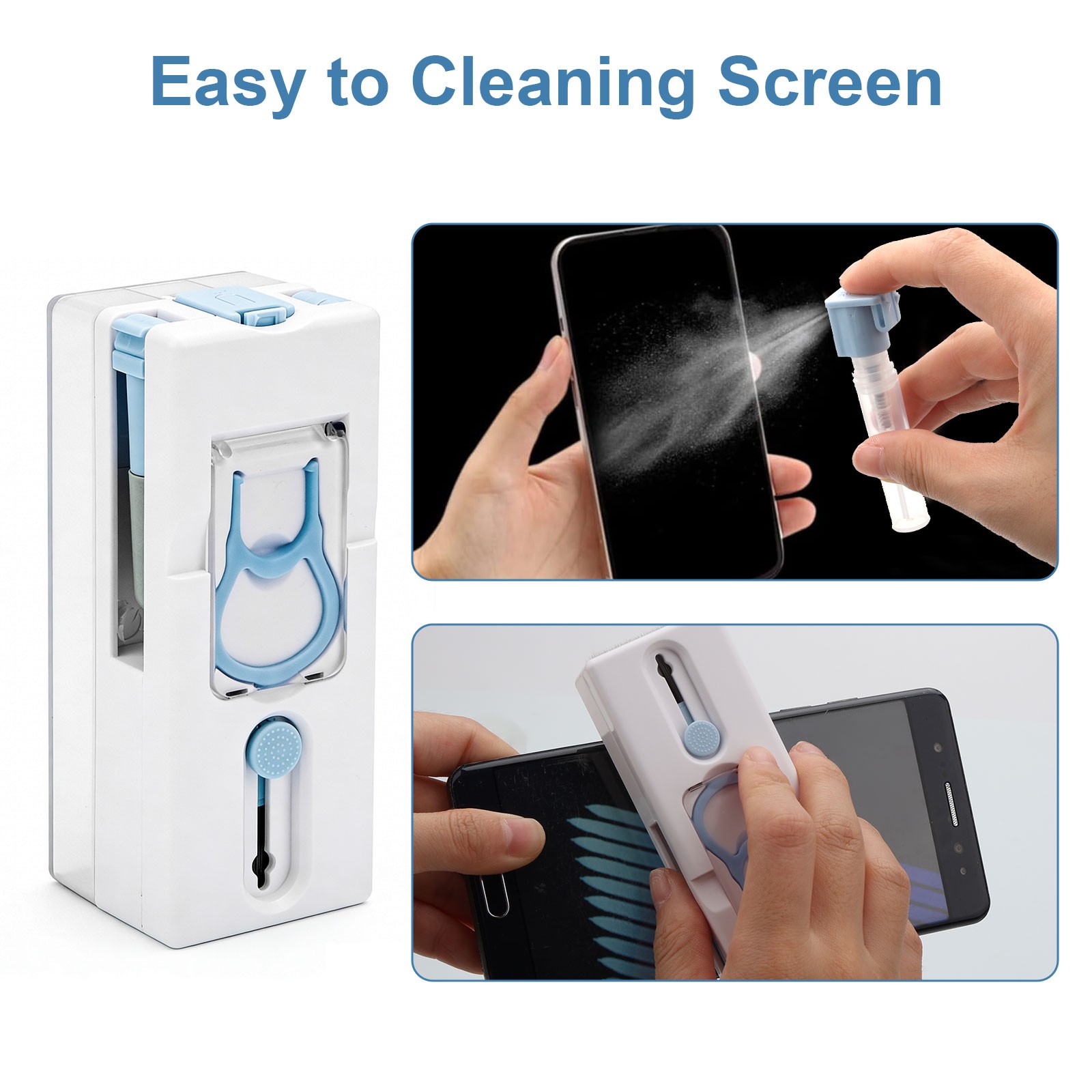 20-in-1 Laptop Keyboard Cleaner Kit Electronic Device Clean Tool Set for Camera