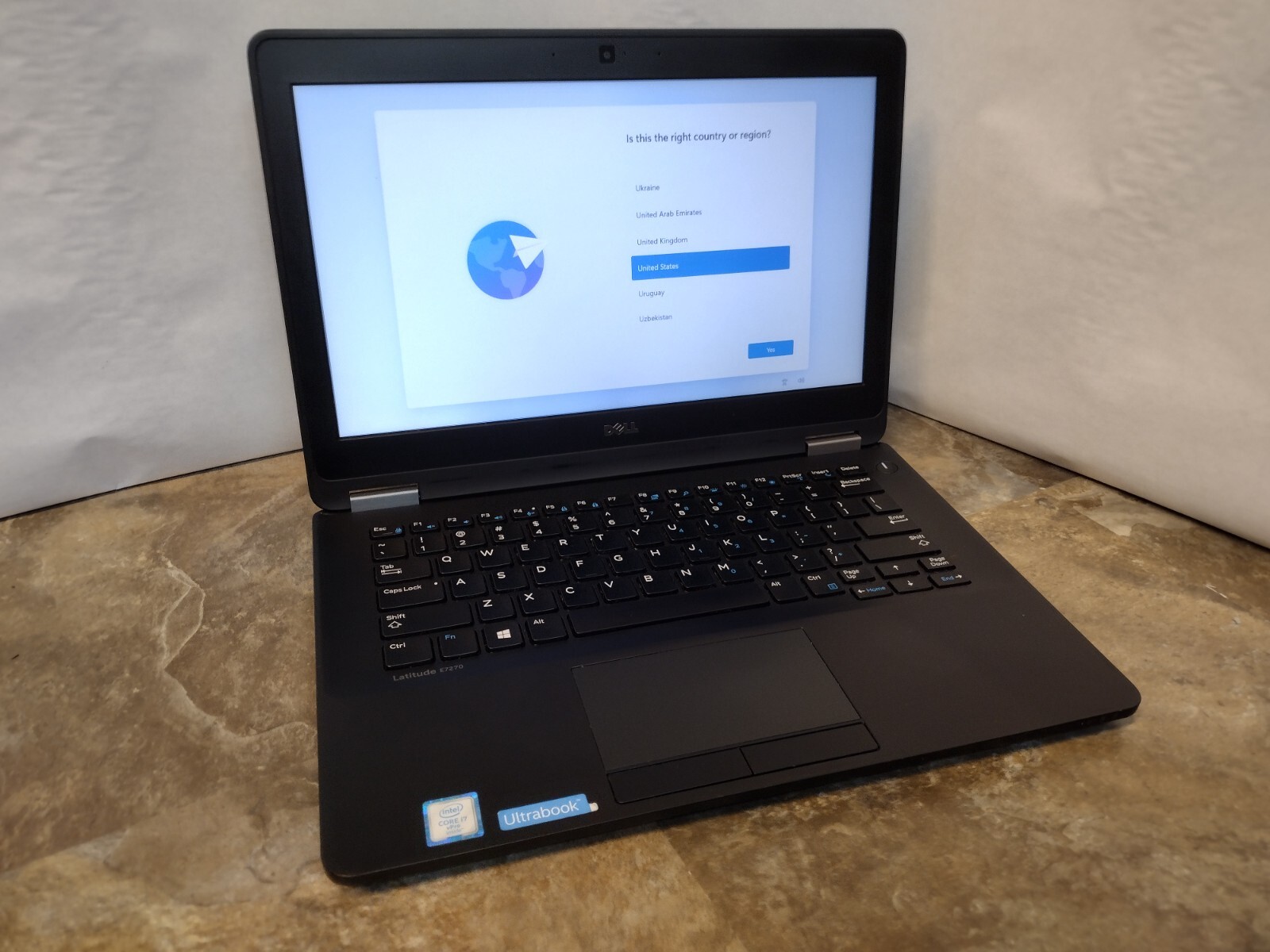 Dell Latitude e7270 12″ Laptop Intel i5 4GB RAM 128GB SSD Windows 11 NO BATTERY