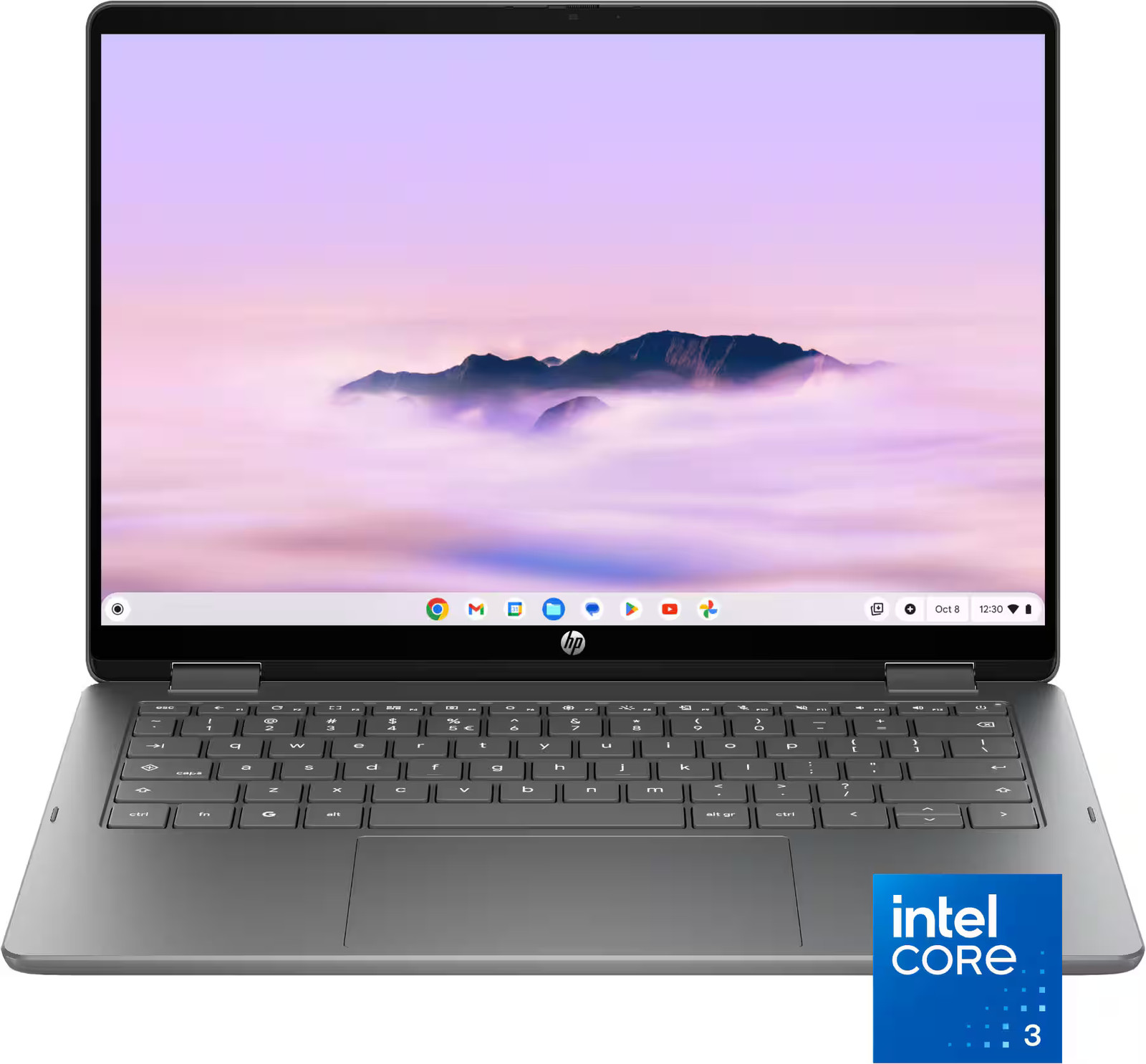 HP – 14″ 2K Touchscreen 2-in-1 Chromebook Plus – Intel Core 3 N355 – 8GB Memo…