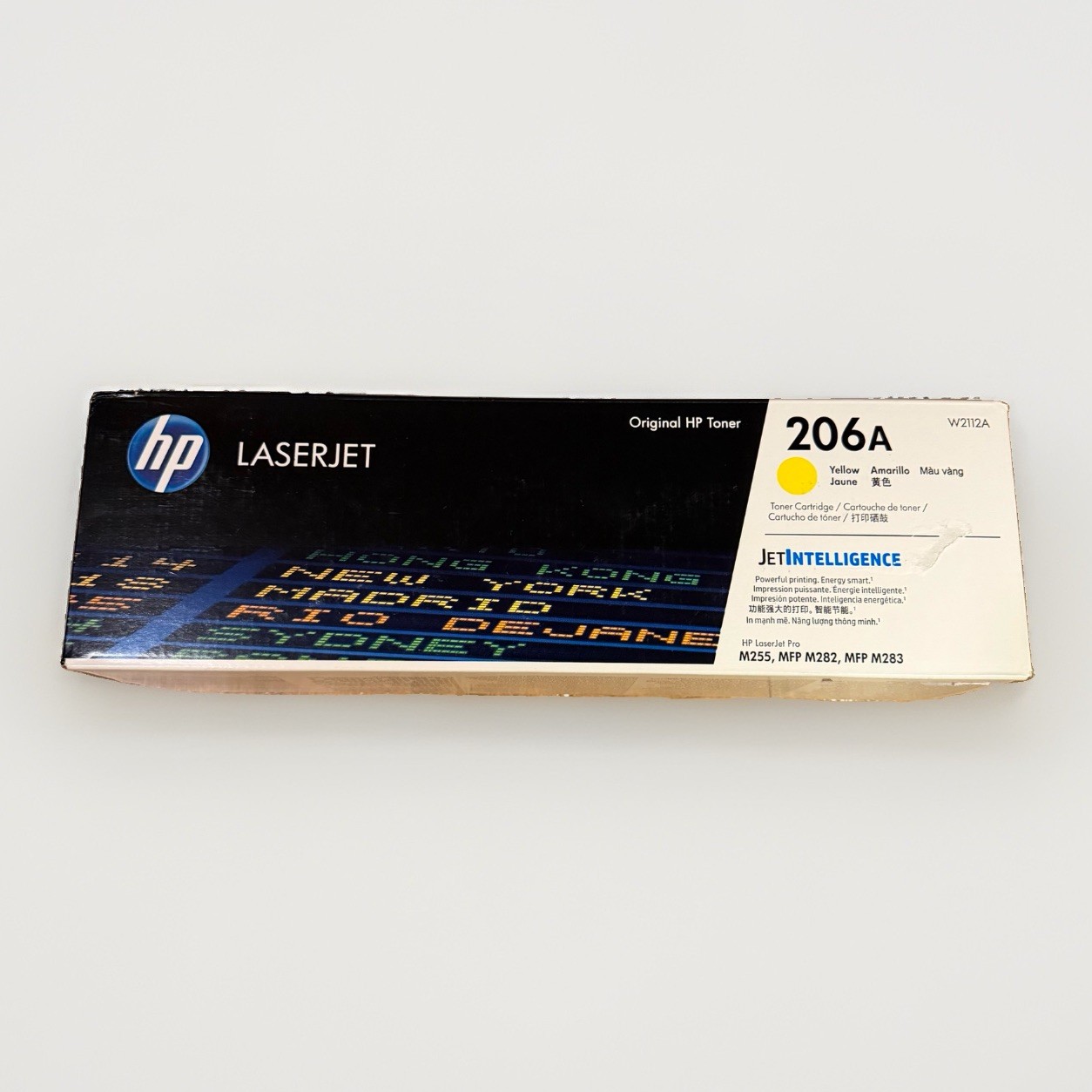 OEM GENUINE HP LaserJet 206A W2112A Yellow Toner Cartridge – Brand NEW / Sealed