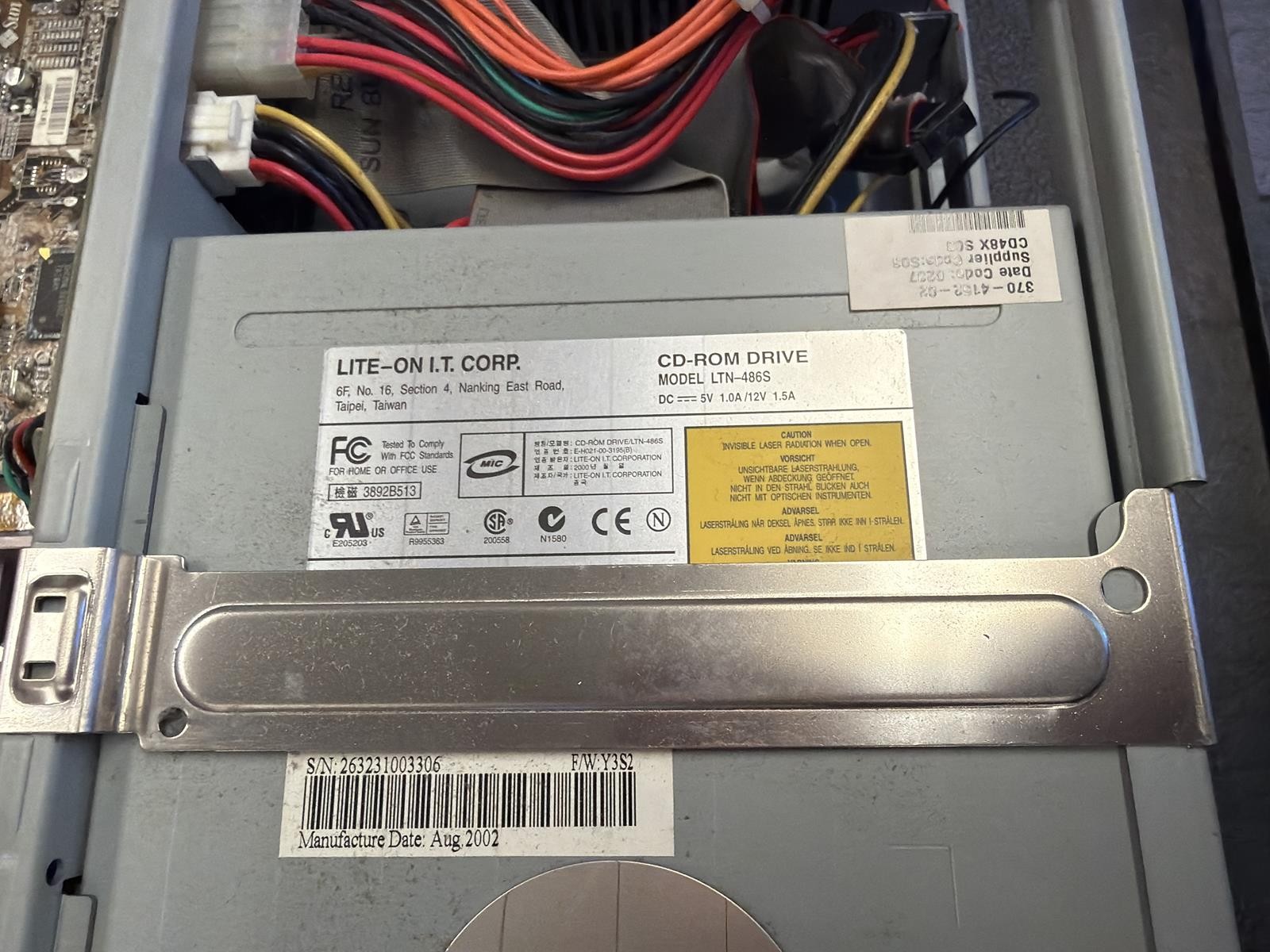 SUN MICROSYSTEMS SUNBLADE 100, 512MB RAM, NO HDD, SEE PHOTOS