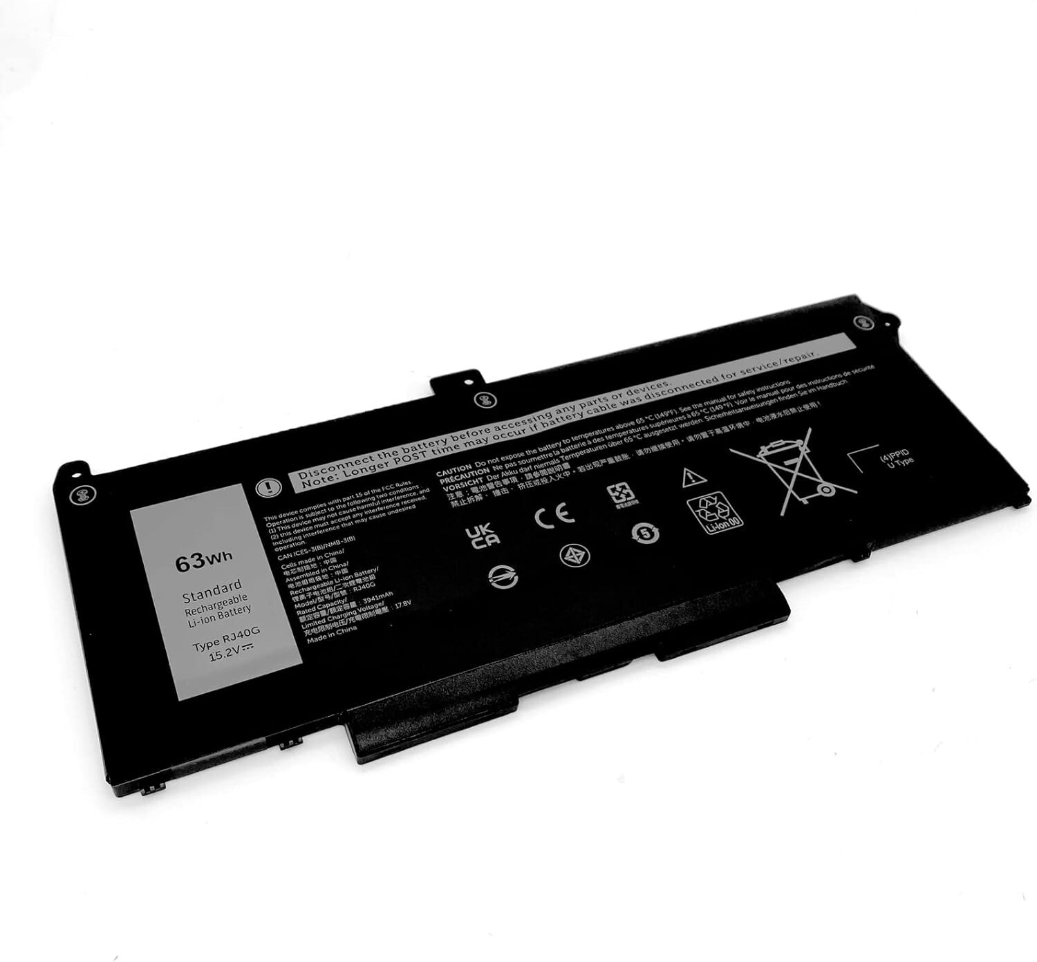 RJ40G 005R42 Battery for Dell P137G P137G001 ,Dell P104F P104F001 P104F002