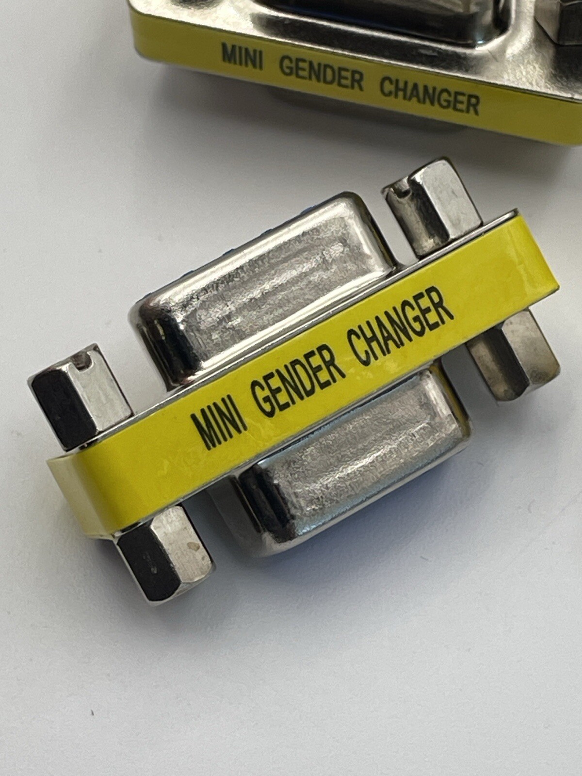 6 Pcs DB9 9-Pin Female to Female Serial Mini Gender Changer Coupler RS-232 New
